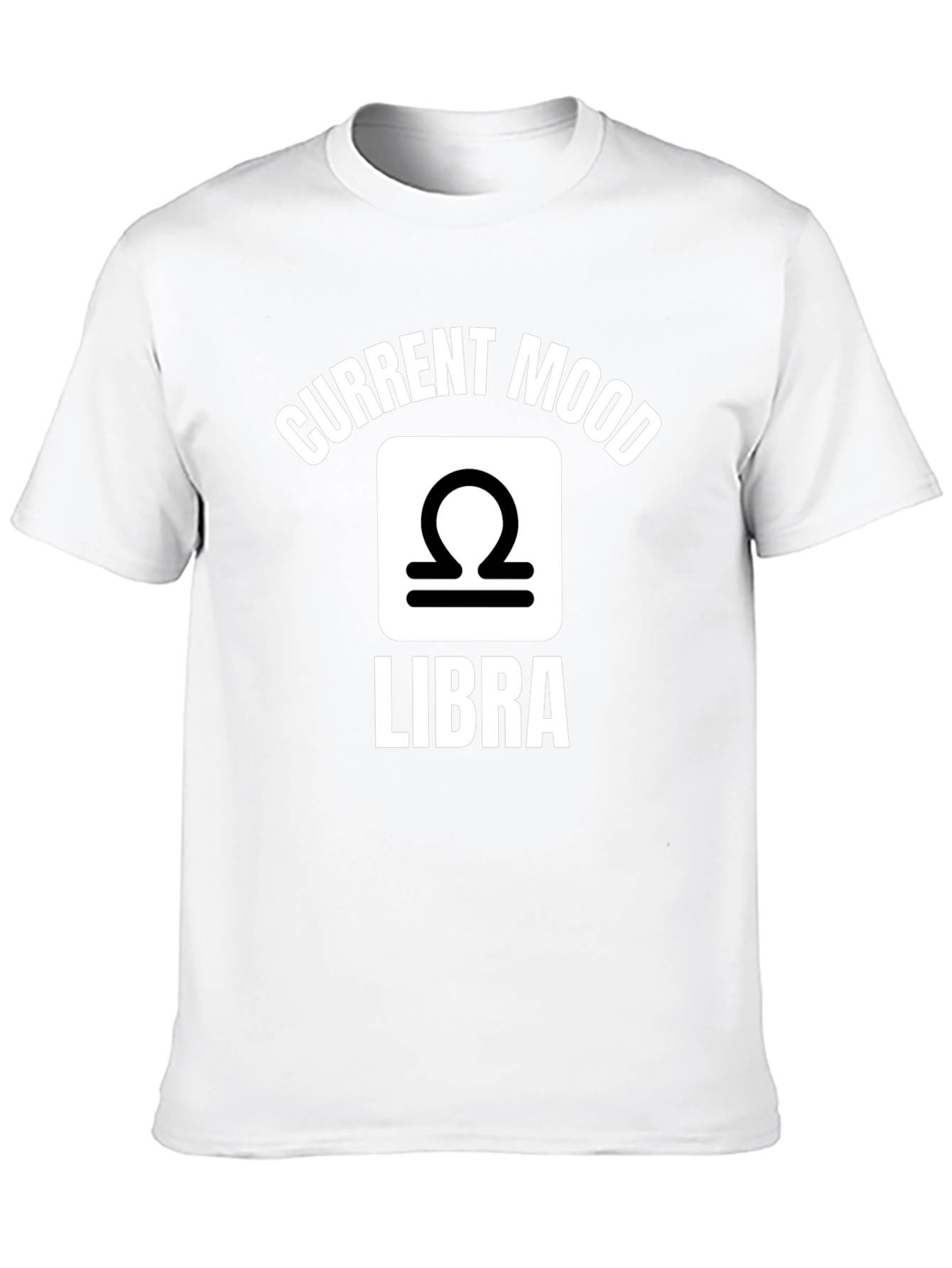 Libra Zodiac Sign T-Shirt - Current Mood Tee