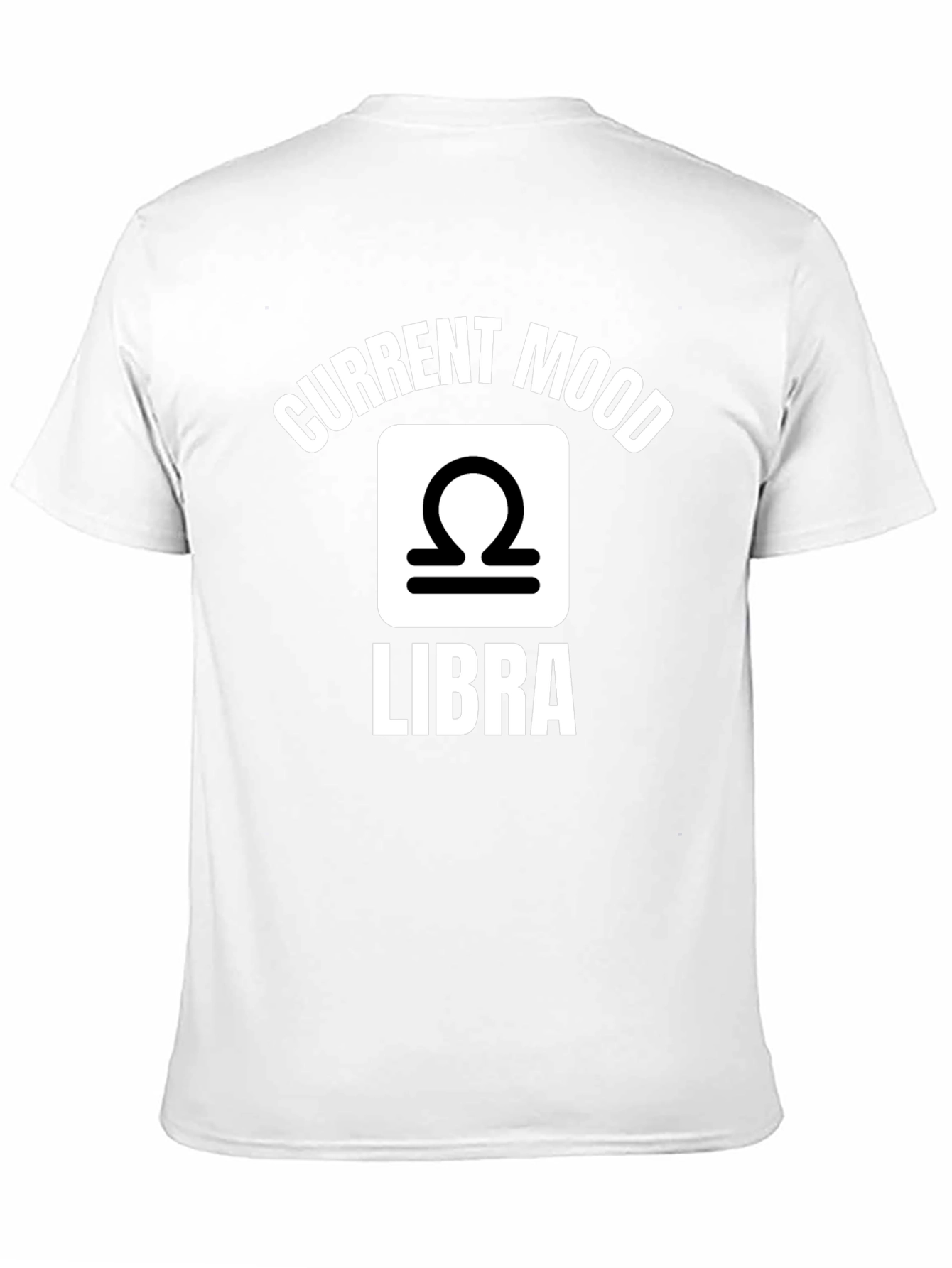 Libra Zodiac Sign T-Shirt - Current Mood Tee