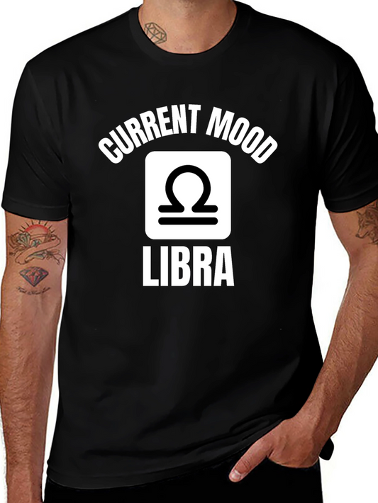 Libra Zodiac Sign T-Shirt - Current Mood Tee