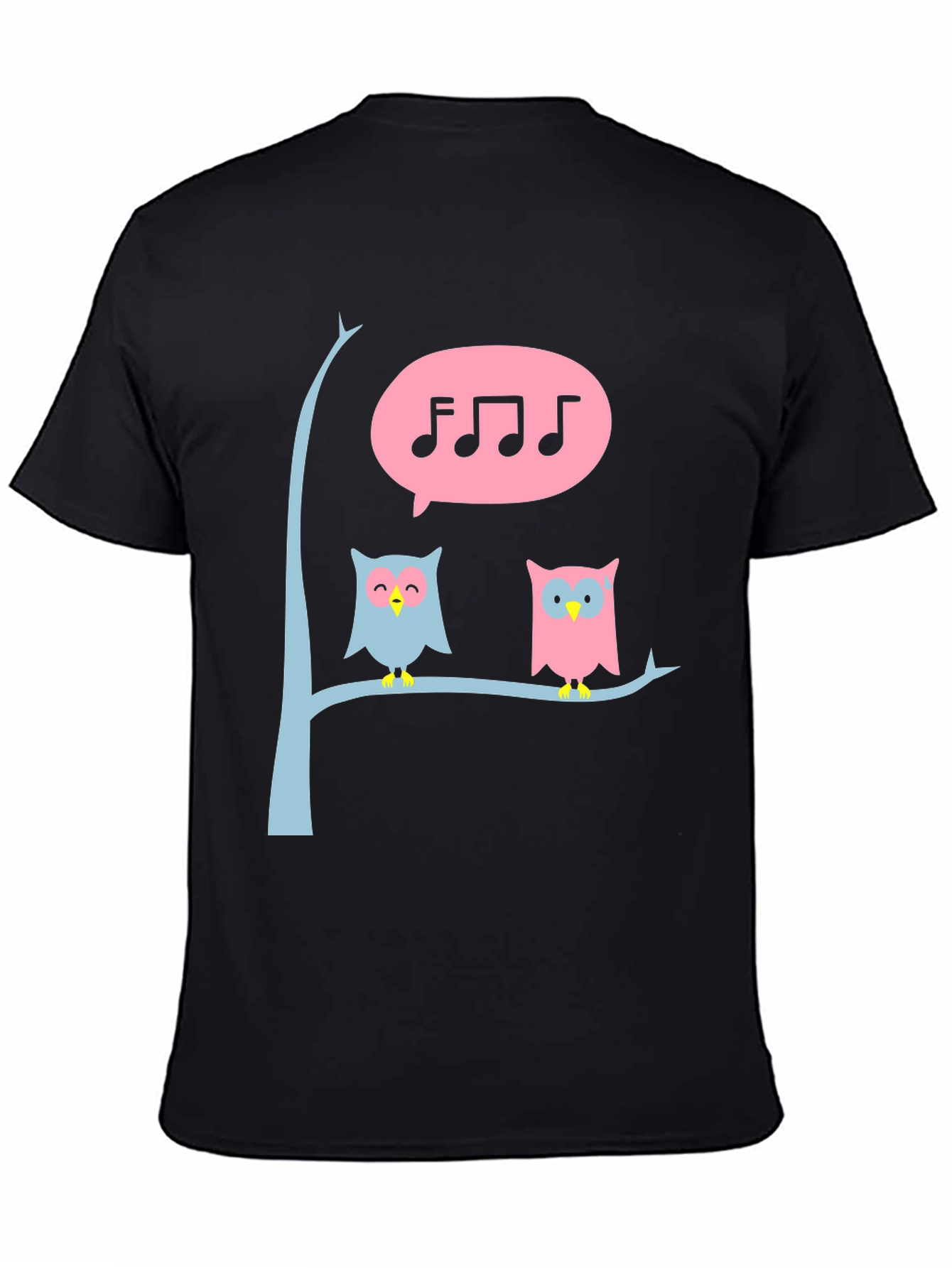 Singing Owl T-Shirt - Cute Graphic Tee
