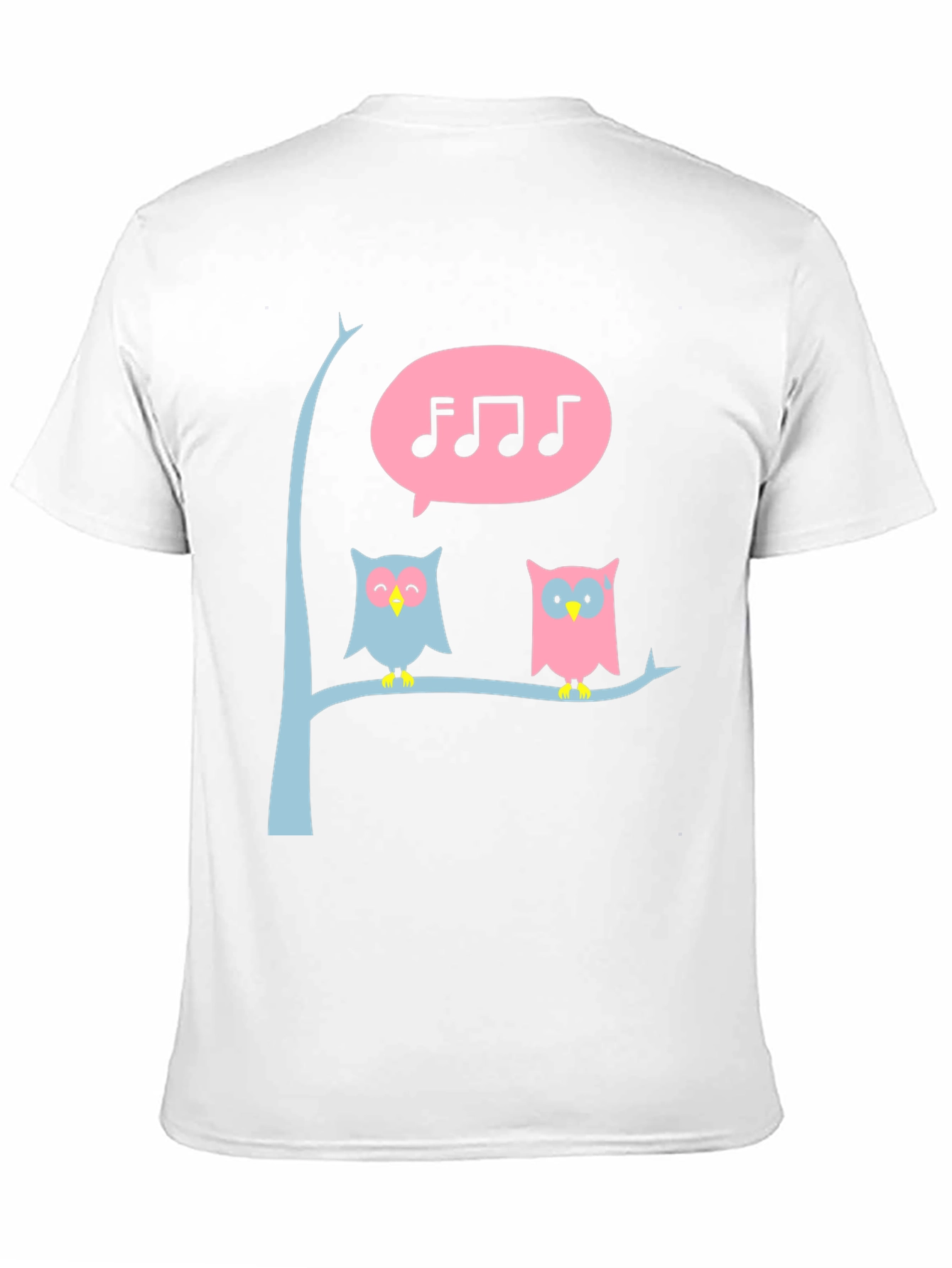 Singing Owl T-Shirt - Cute Graphic Tee
