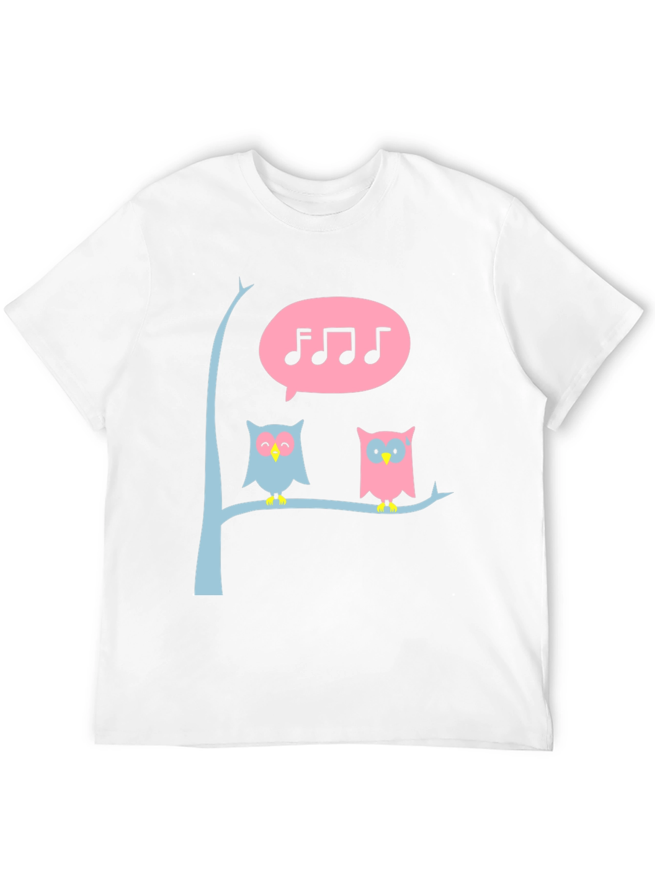 Singing Owl T-Shirt - Cute Graphic Tee