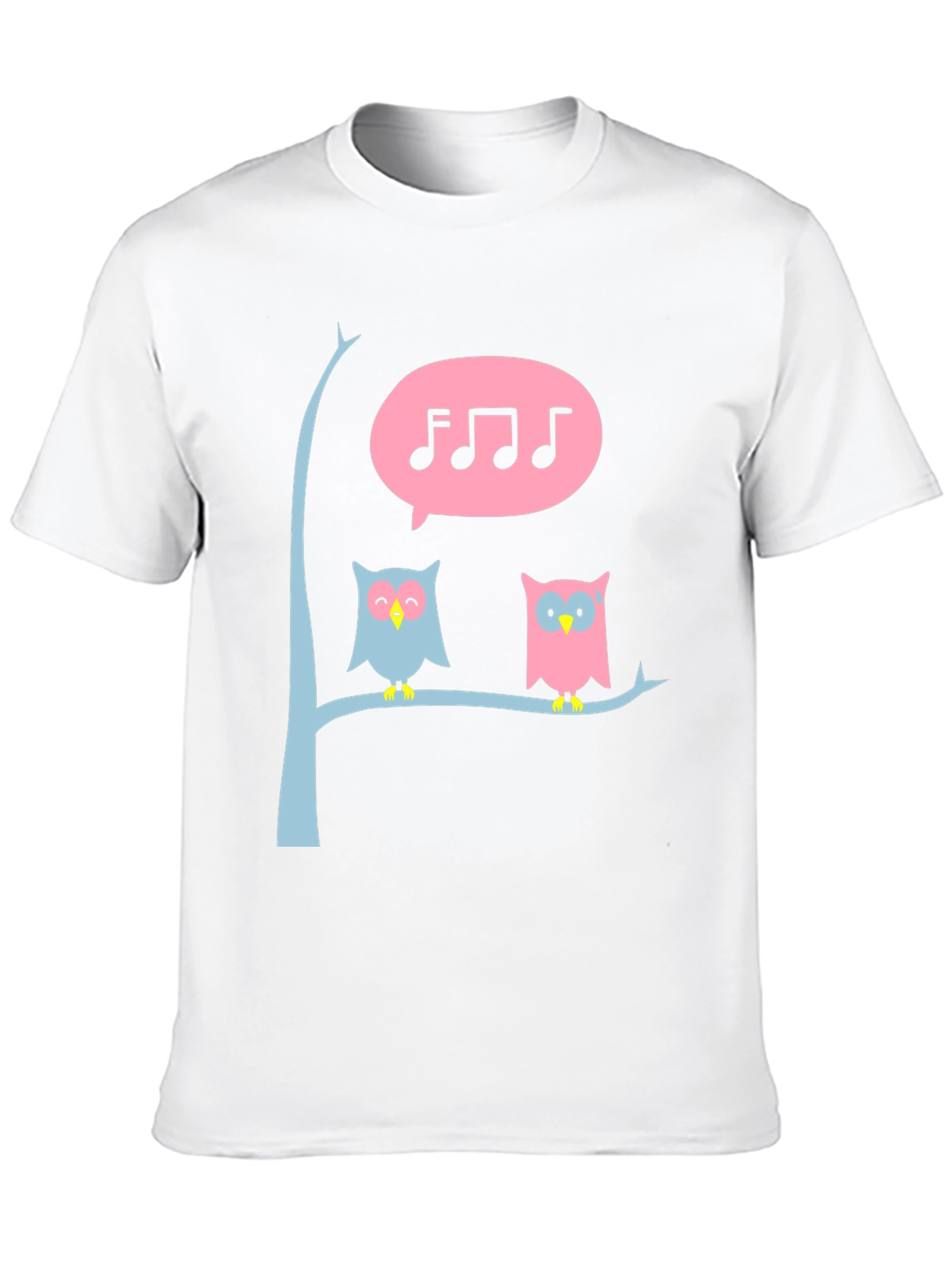 Singing Owl T-Shirt - Cute Graphic Tee