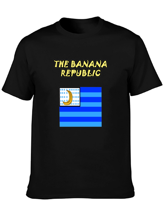 Banana Republic Graphic T-Shirt - Black