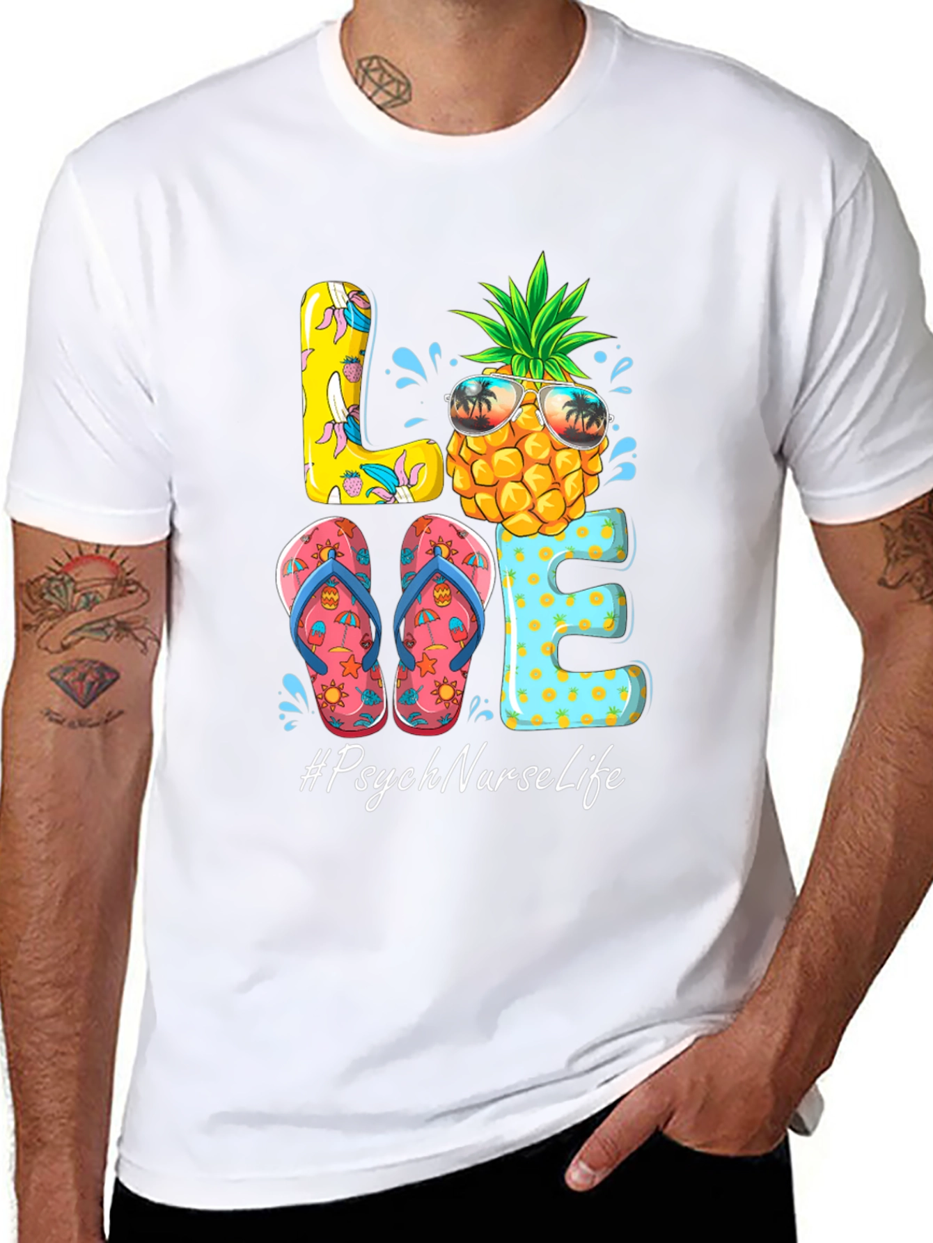 Psych Nurse Life Summer T-Shirt