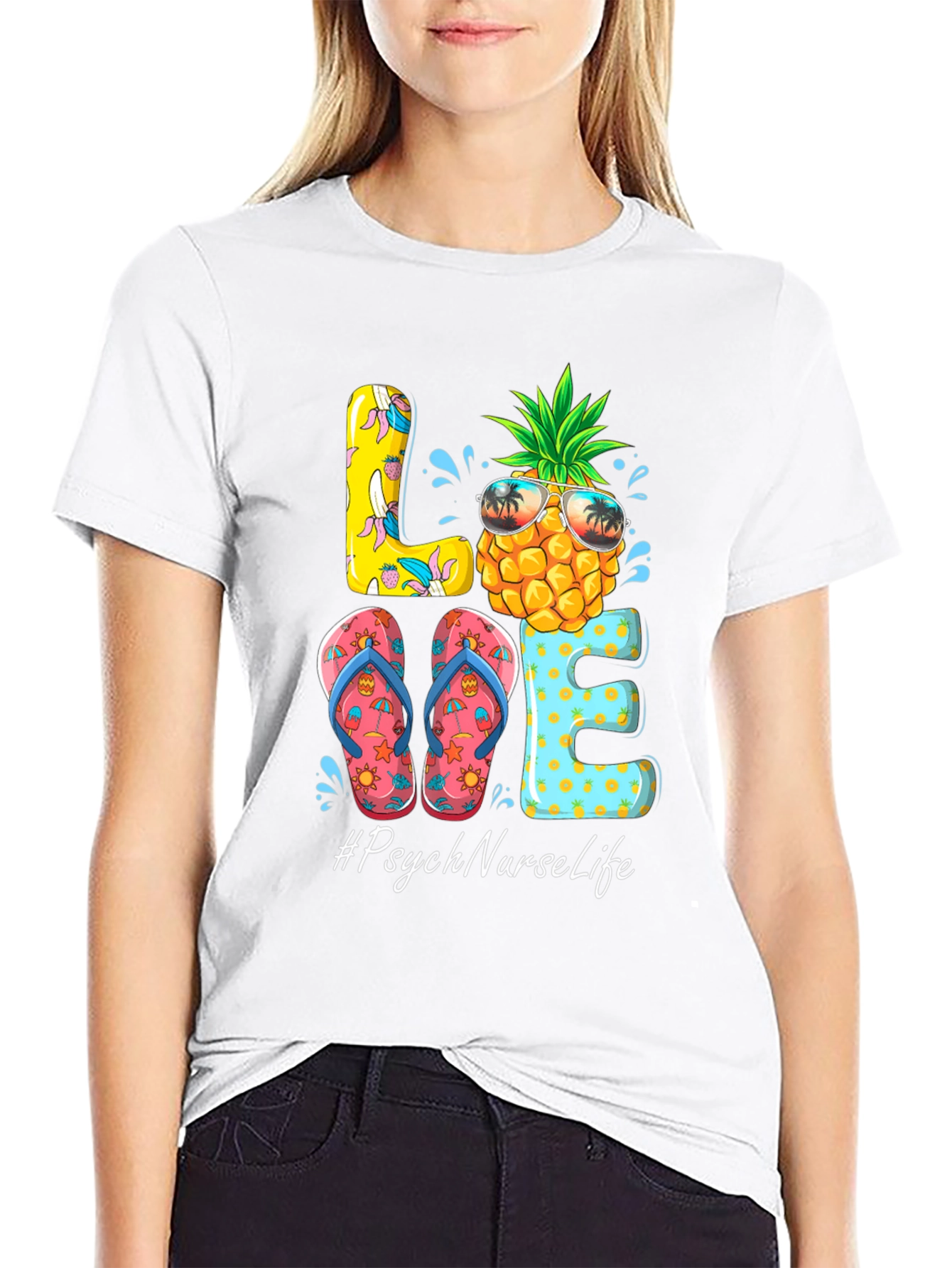 Psych Nurse Life Summer T-Shirt