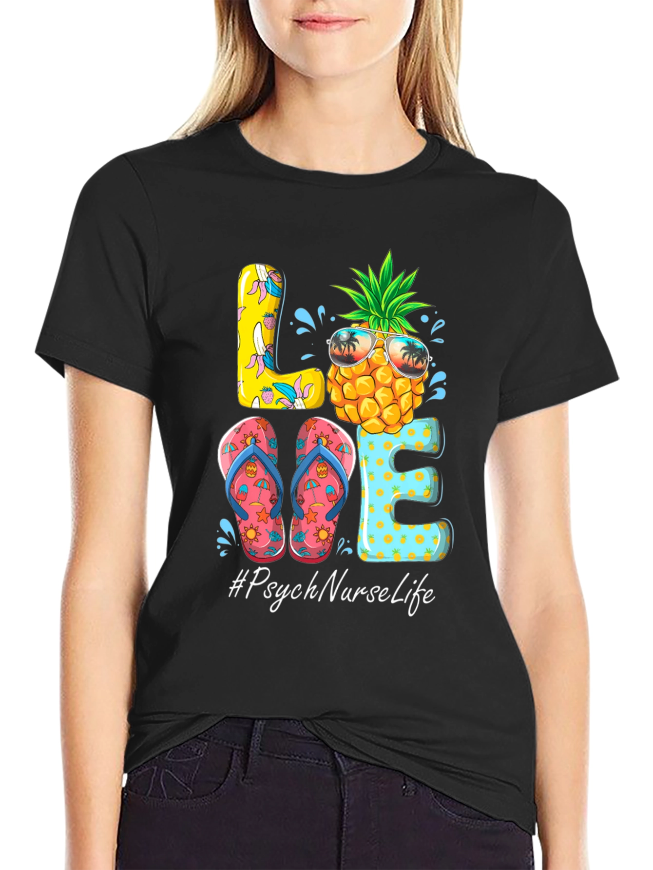 Psych Nurse Life Summer T-Shirt