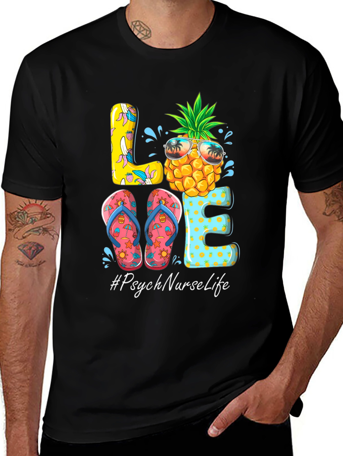 Psych Nurse Life Summer T-Shirt