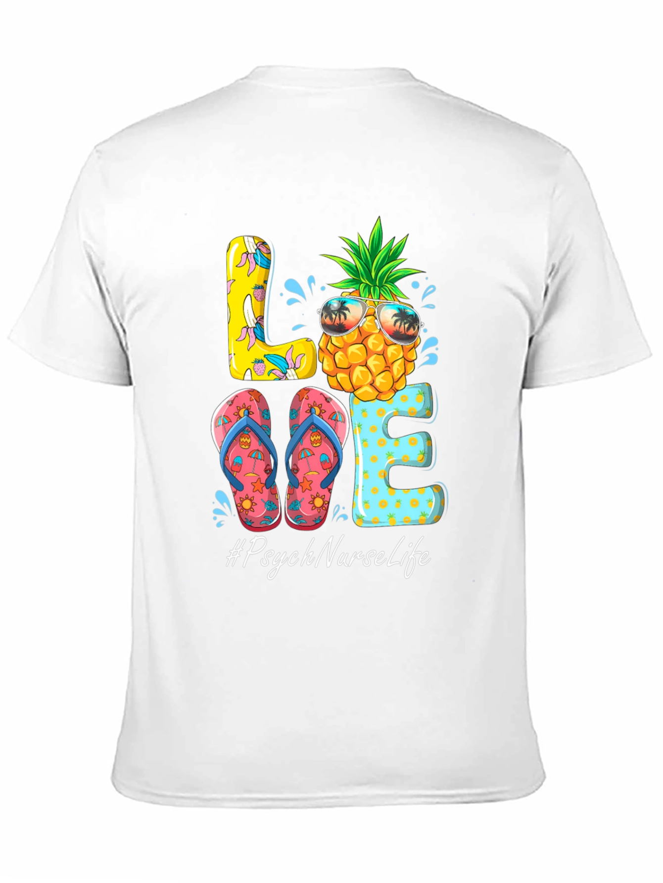 Psych Nurse Life Summer T-Shirt