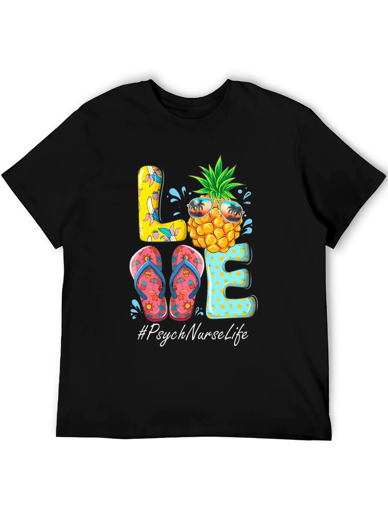 Psych Nurse Life Summer T-Shirt