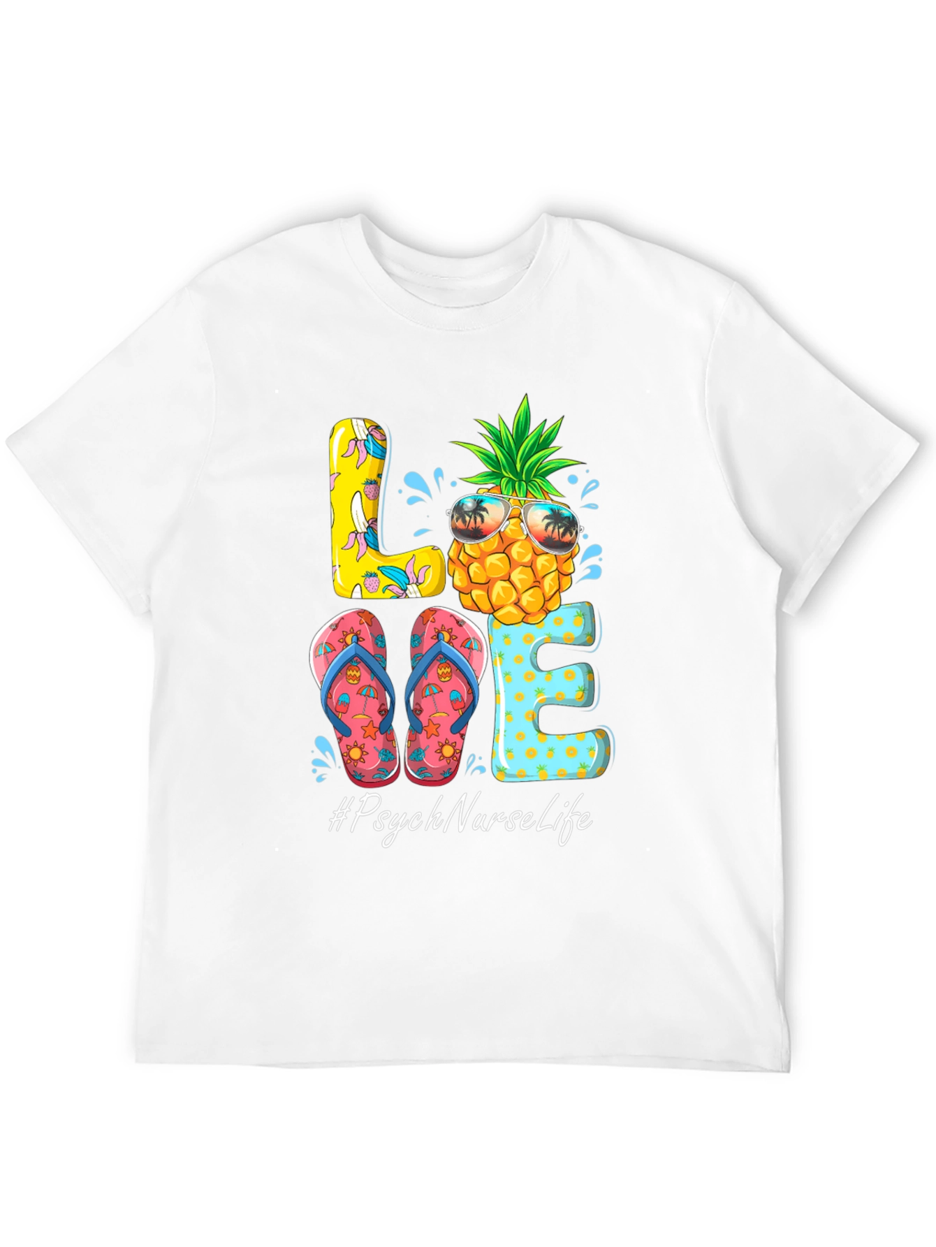 Psych Nurse Life Summer T-Shirt
