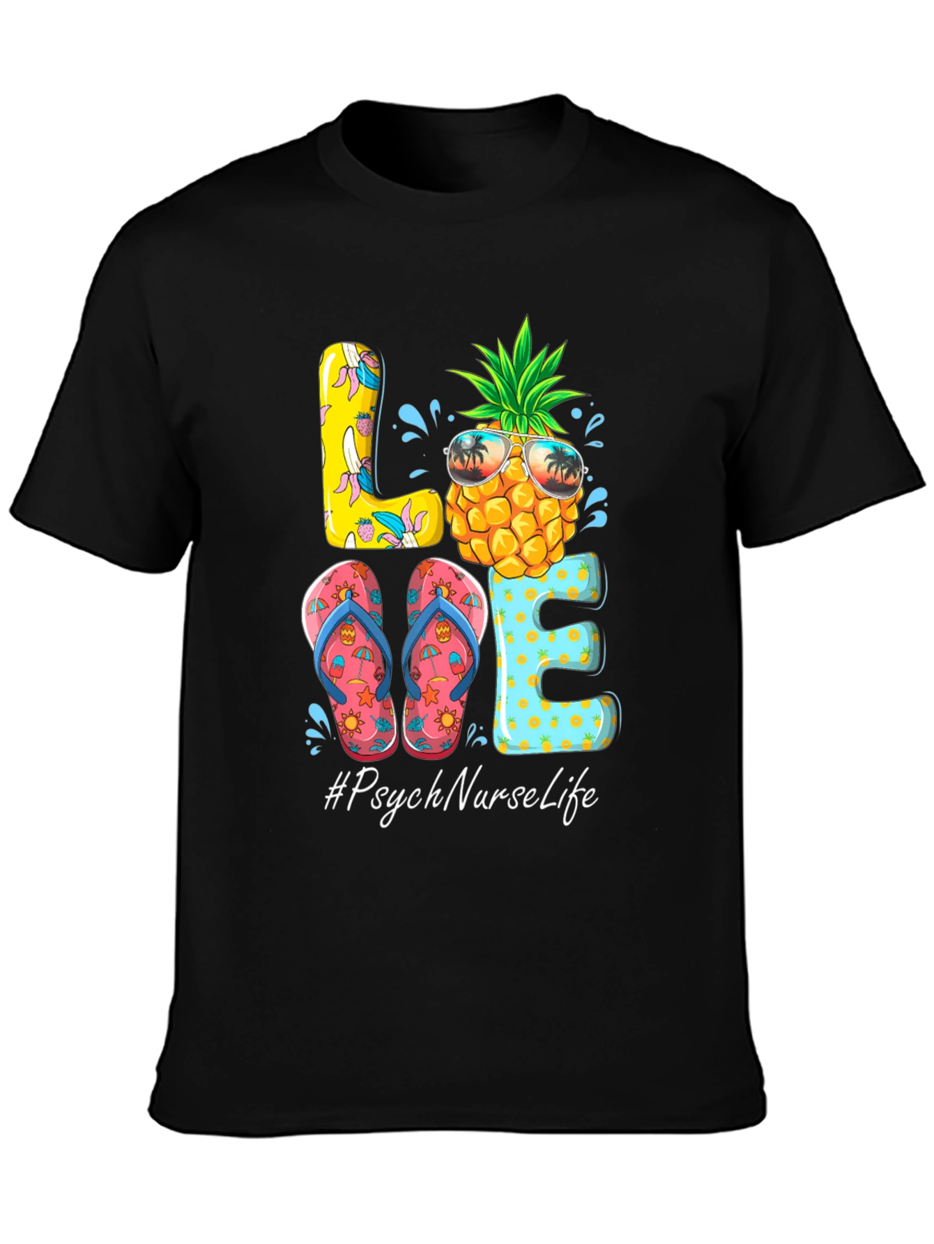 Psych Nurse Life Summer T-Shirt