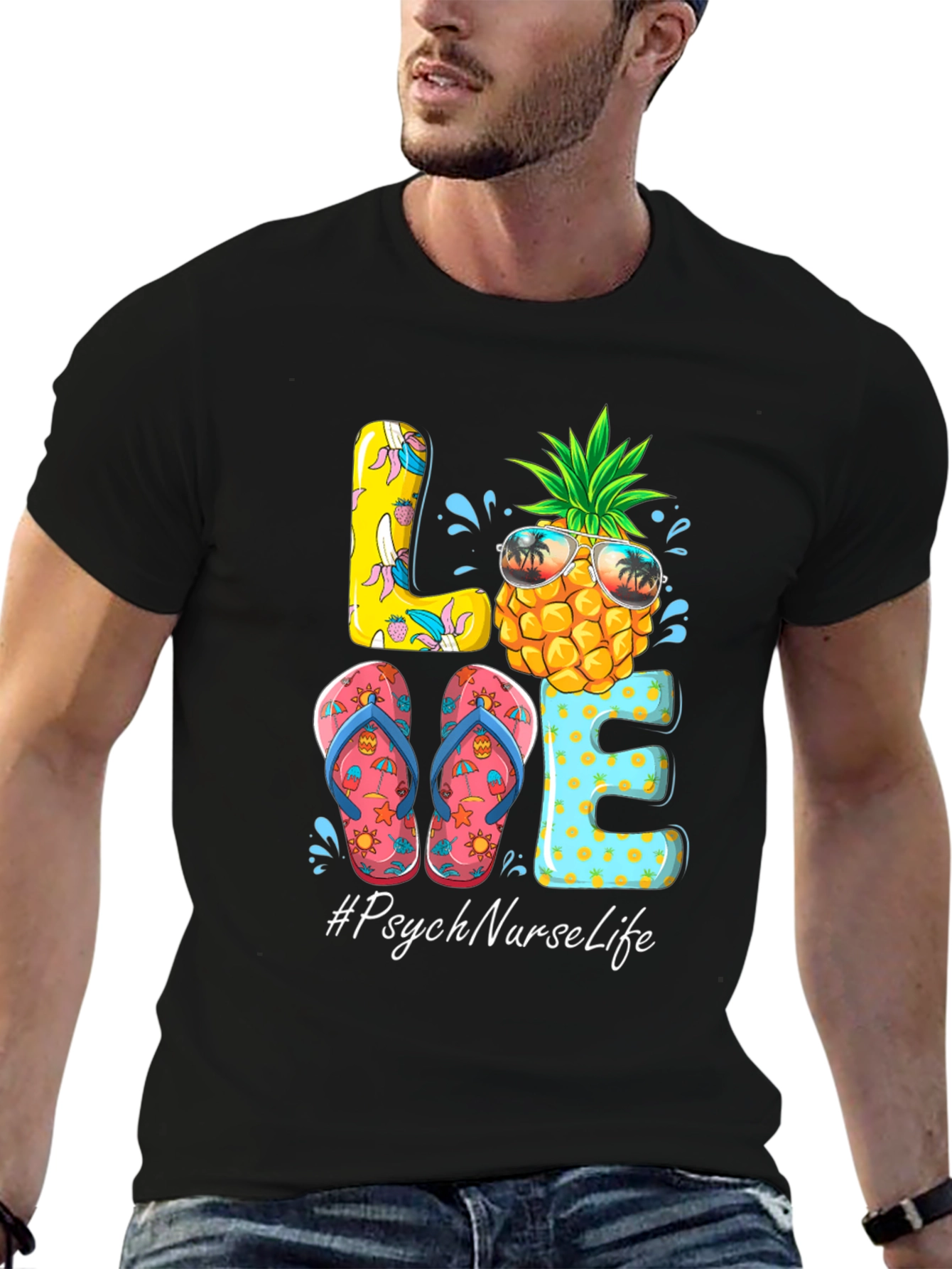 Psych Nurse Life Summer T-Shirt