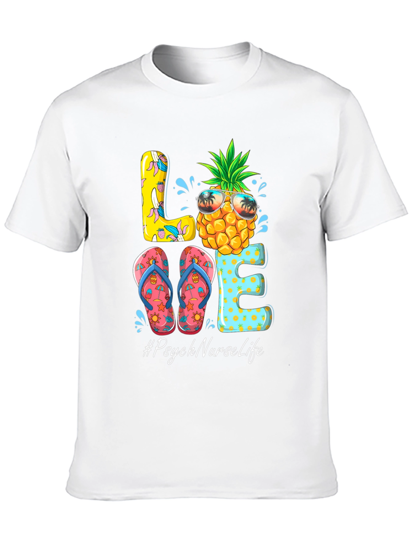 Psych Nurse Life Summer T-Shirt