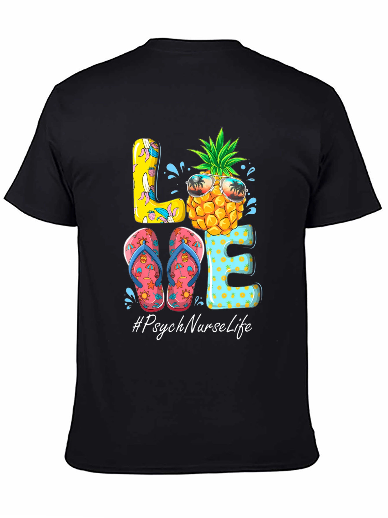 Psych Nurse Life Summer T-Shirt
