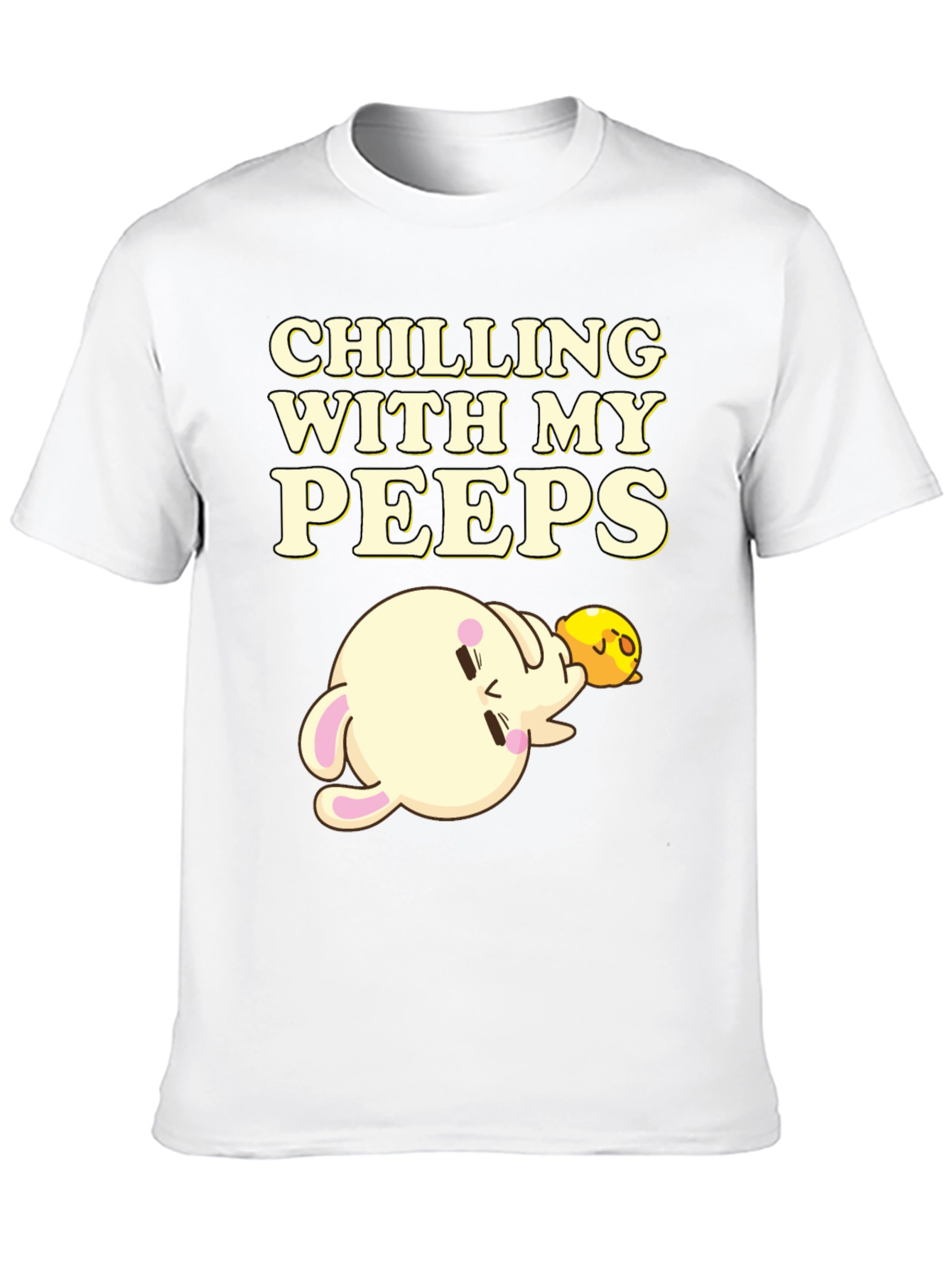 Chilling with my Peeps T-Shirt Black