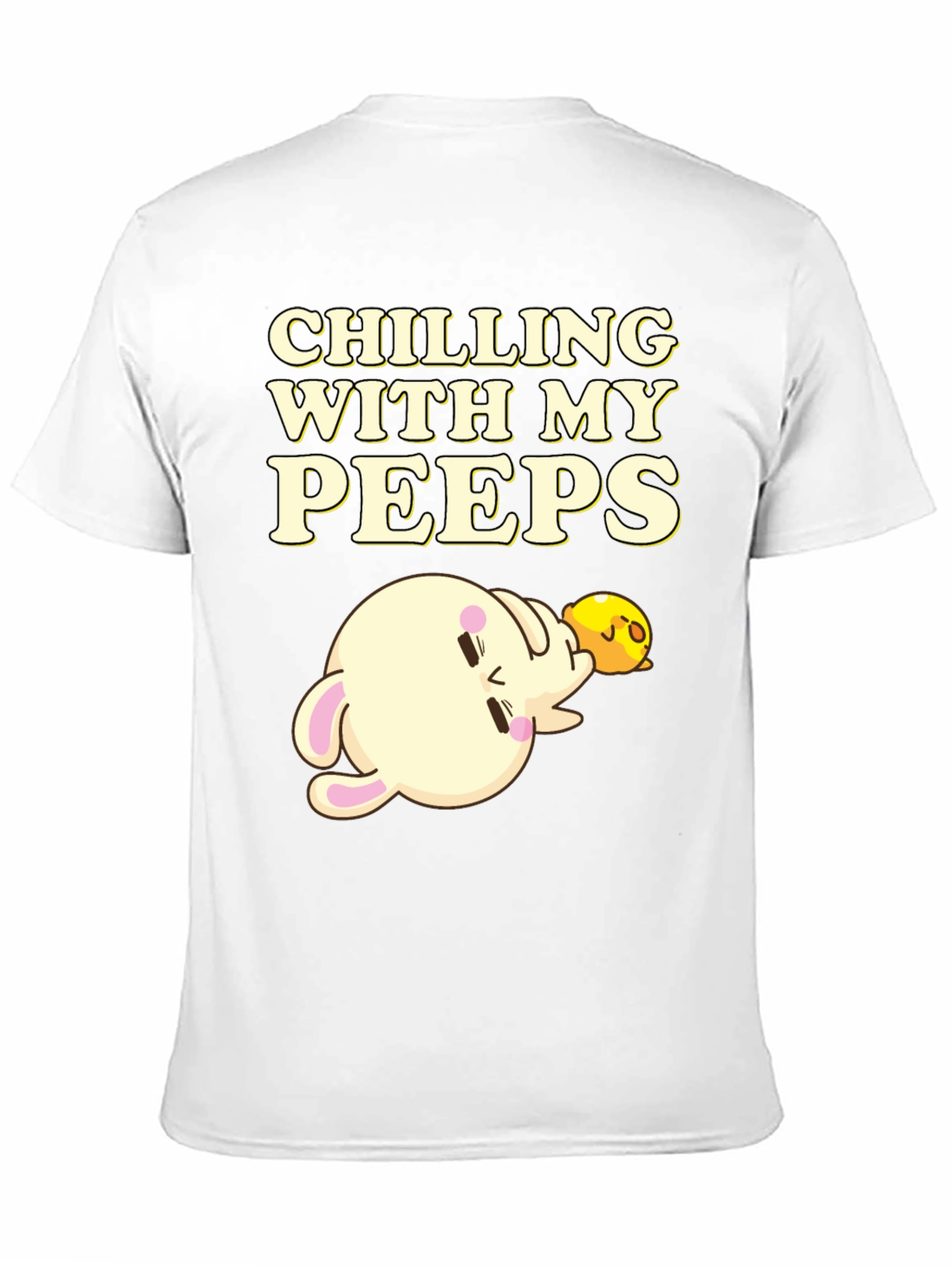 Chilling with my Peeps T-Shirt Black