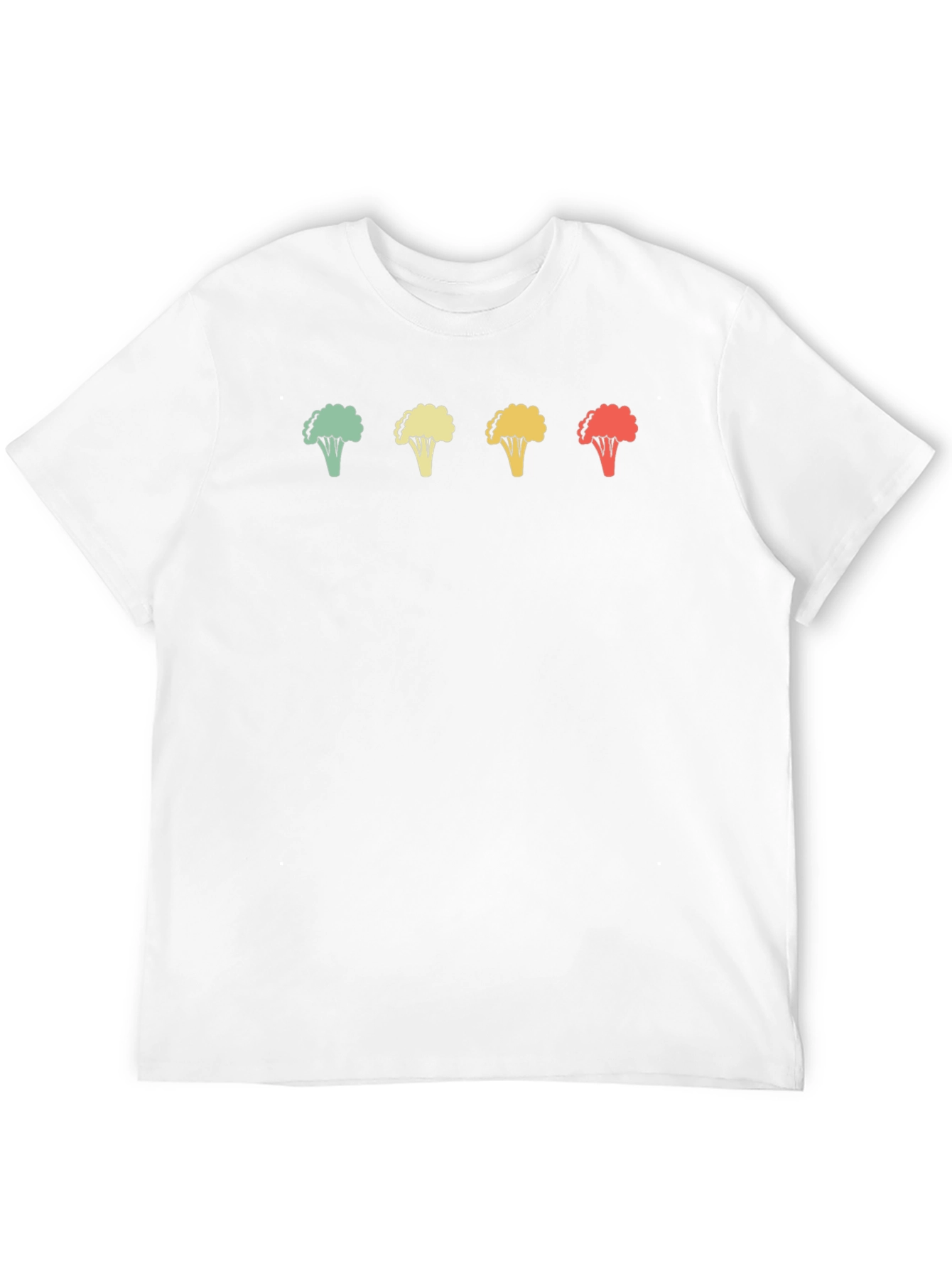 Retro Broccoli T-Shirt - Unique Veggie Design