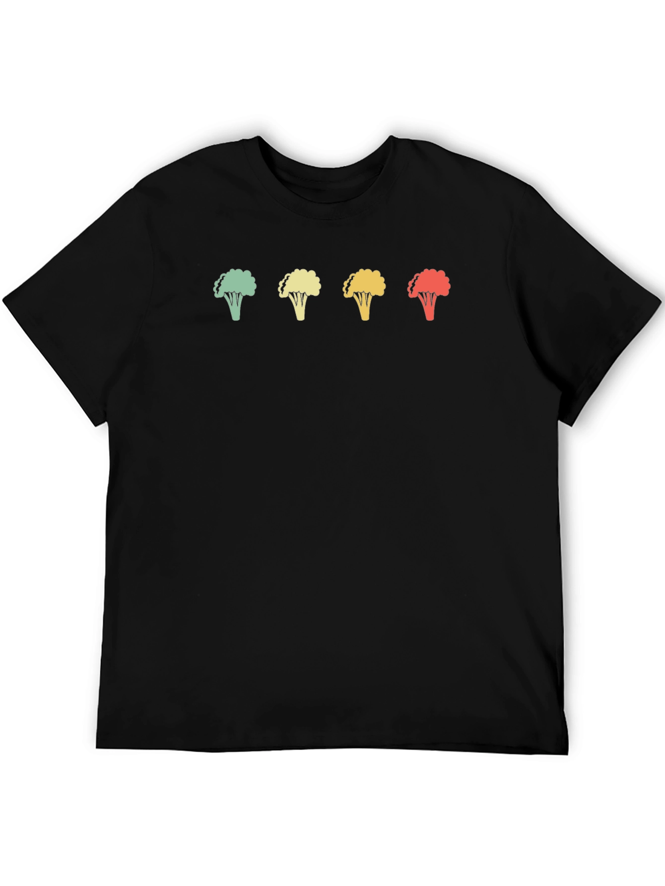 Retro Broccoli T-Shirt - Unique Veggie Design