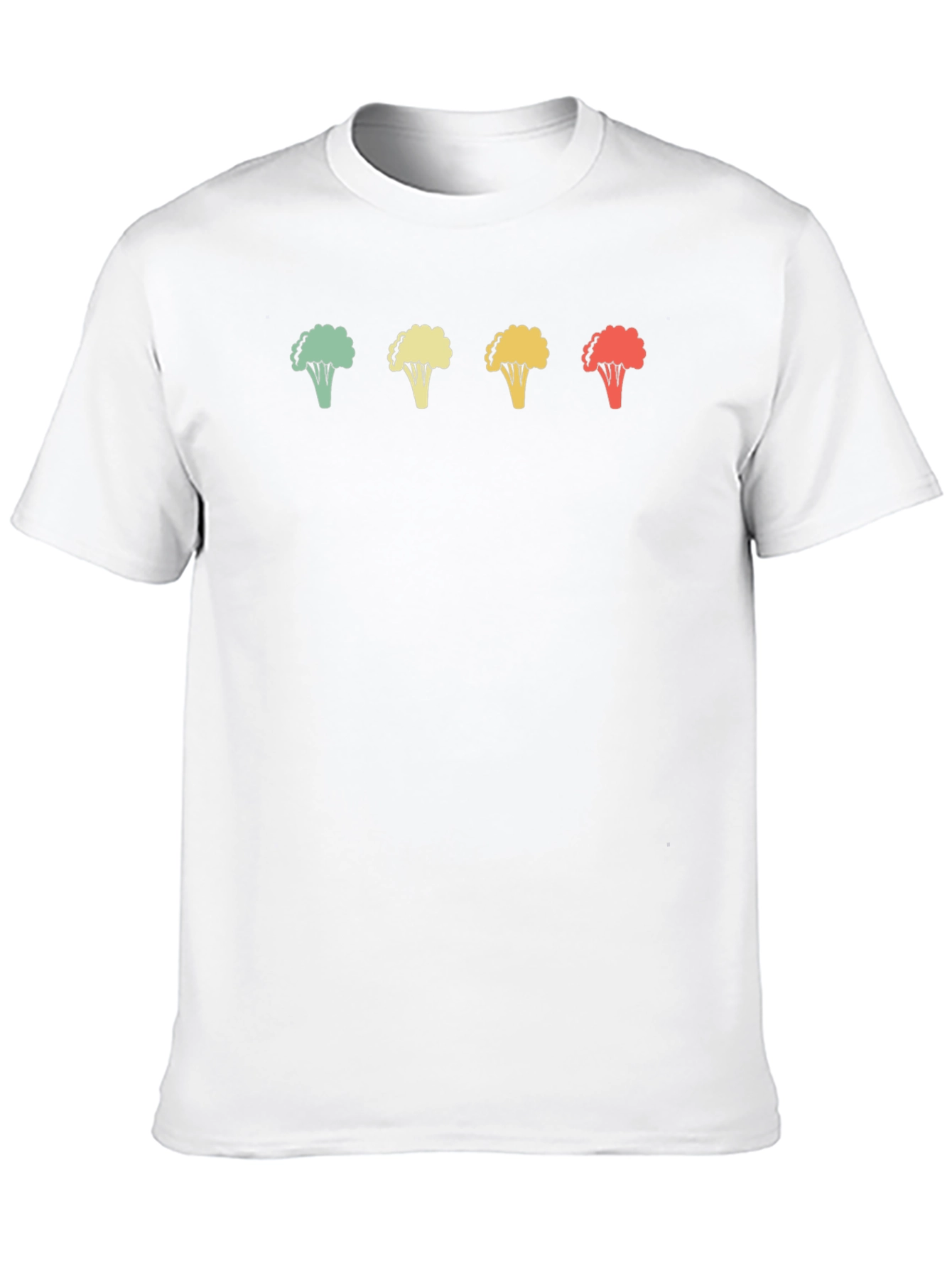 Retro Broccoli T-Shirt - Unique Veggie Design