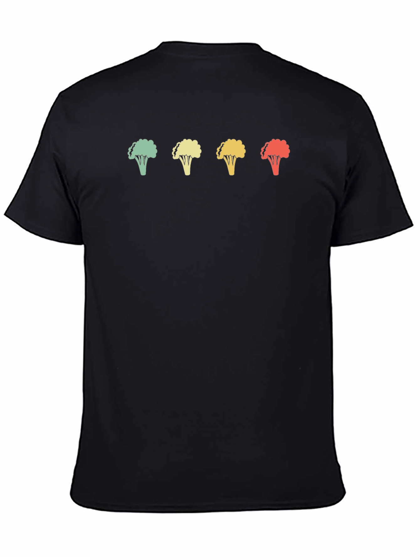 Retro Broccoli T-Shirt - Unique Veggie Design