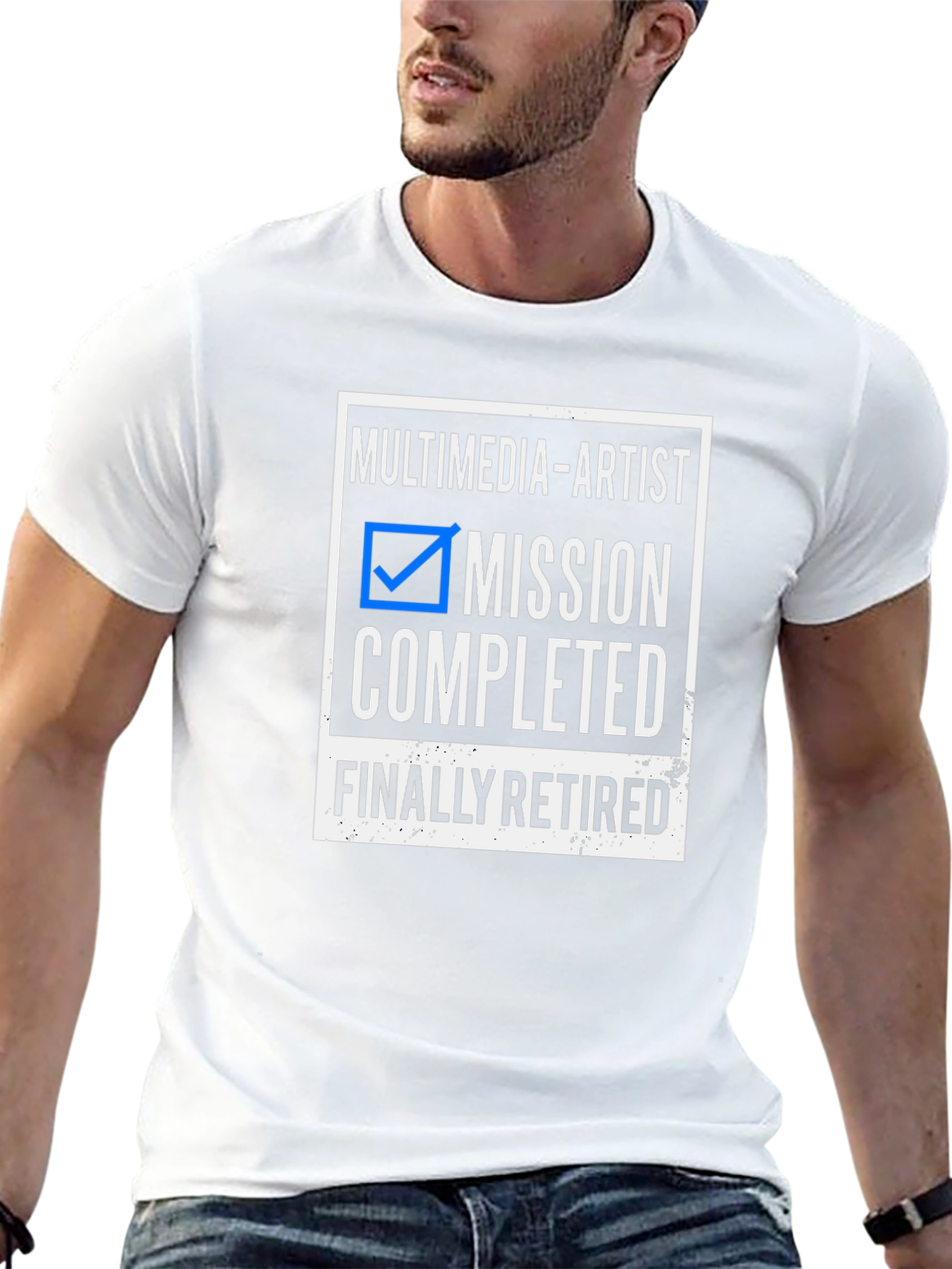 Multimedia Artist Retired Black T-Shirt