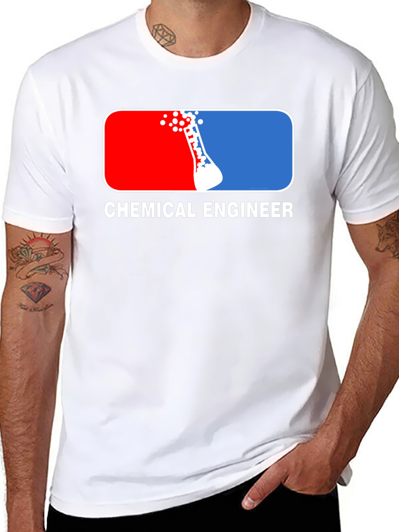 Chemical Engineer T-Shirt - Science Design