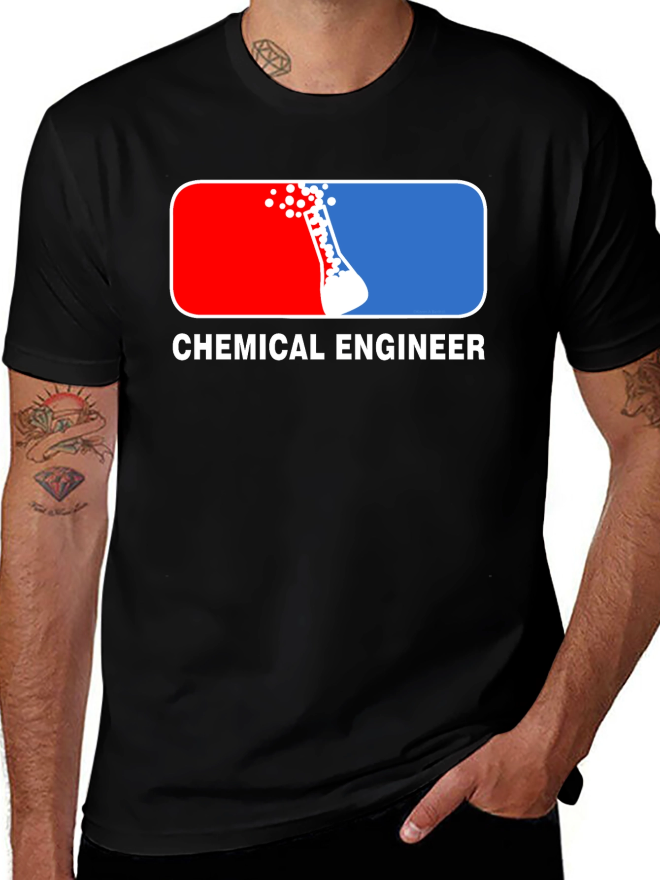 Chemical Engineer T-Shirt - Science Design