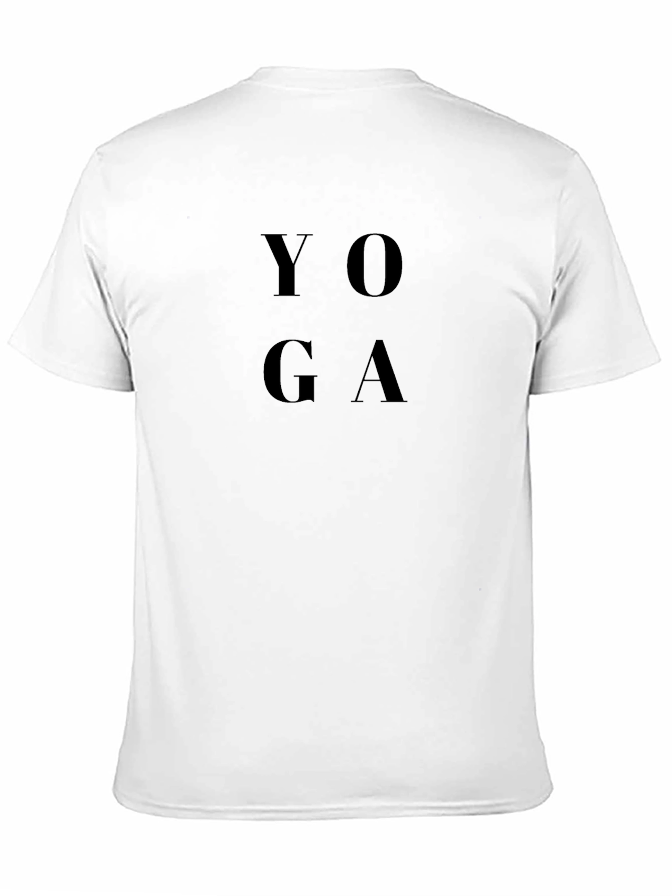 Yoga Graphic Black T-Shirt