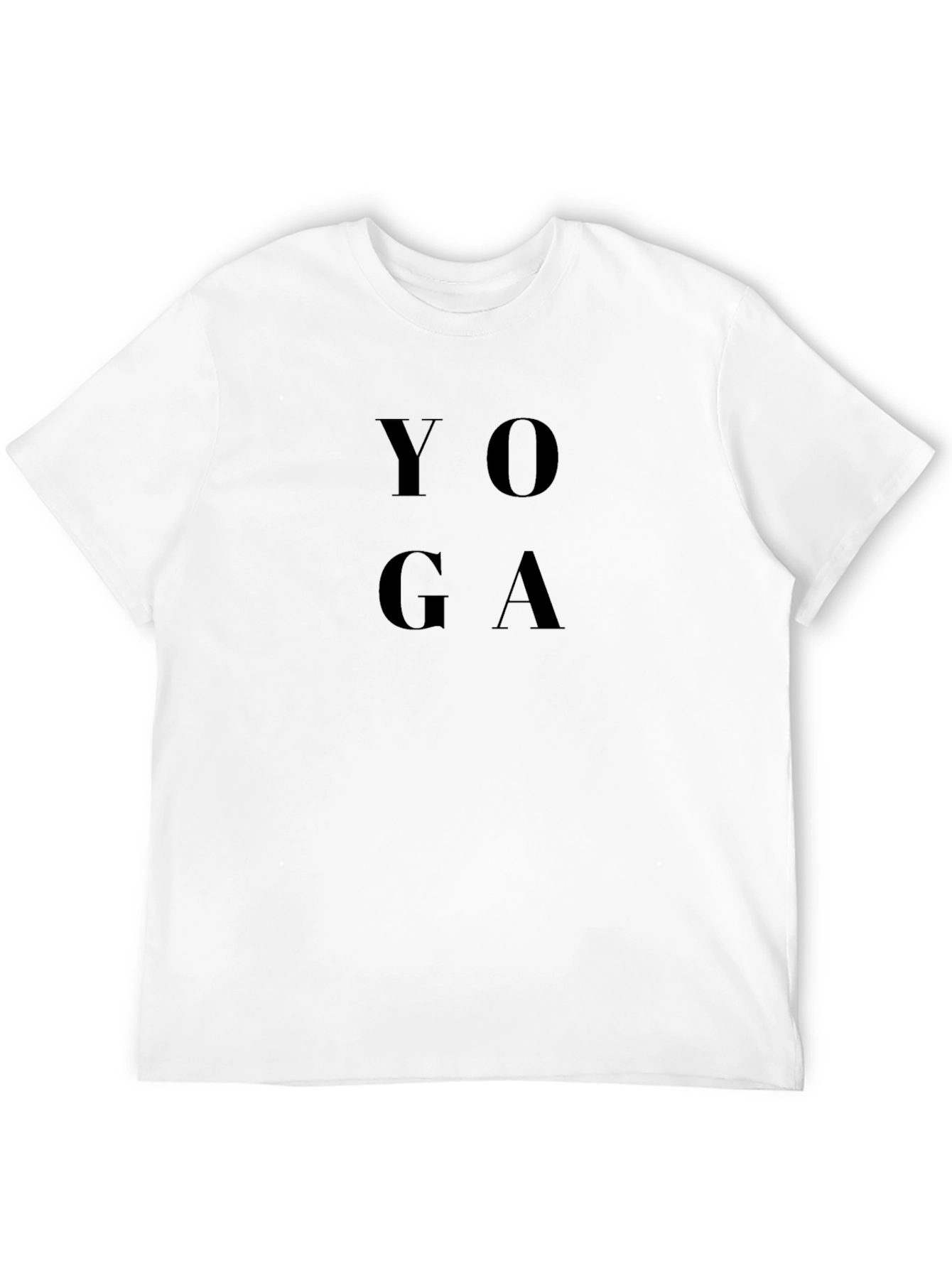 Yoga Graphic Black T-Shirt