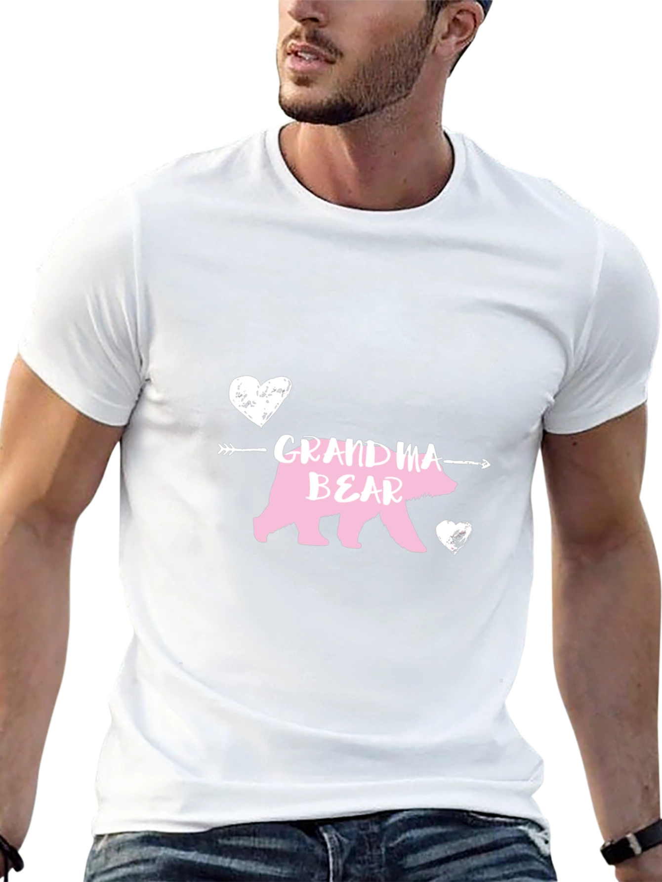 Grandma Bear T-Shirt - Cute Graphic Tee