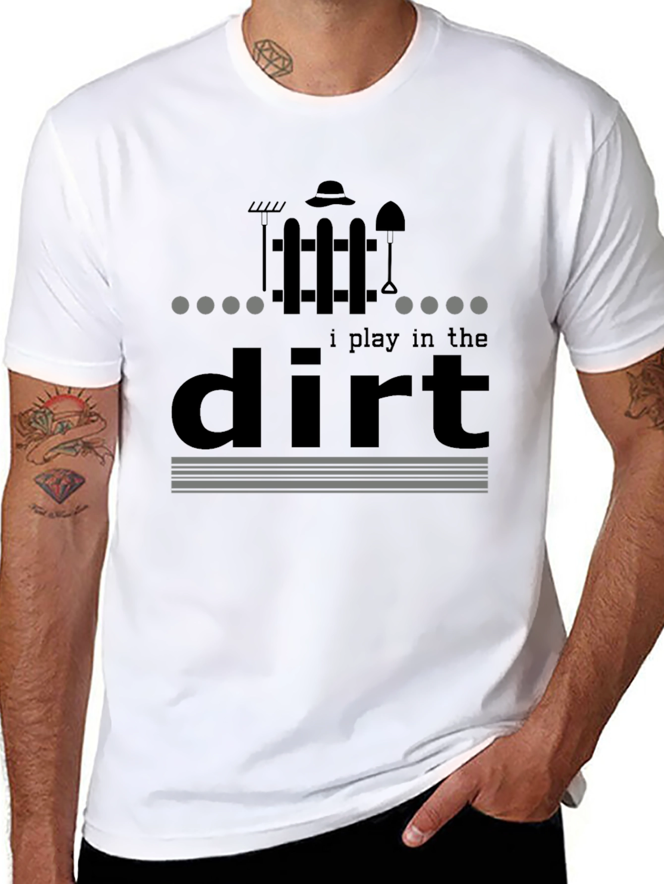 I Play in the Dirt Garden T-Shirt