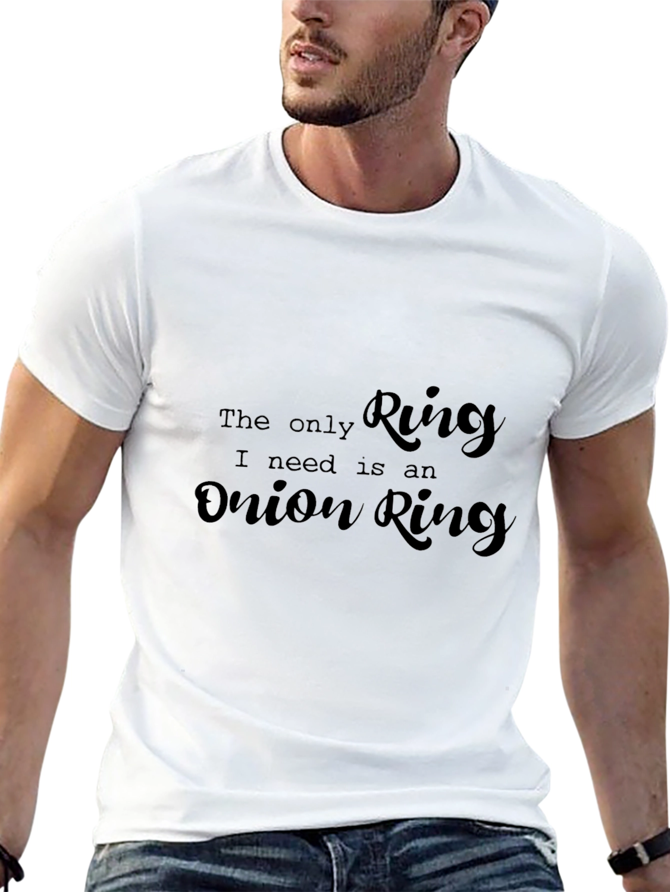 Onion Ring Humor T-Shirt