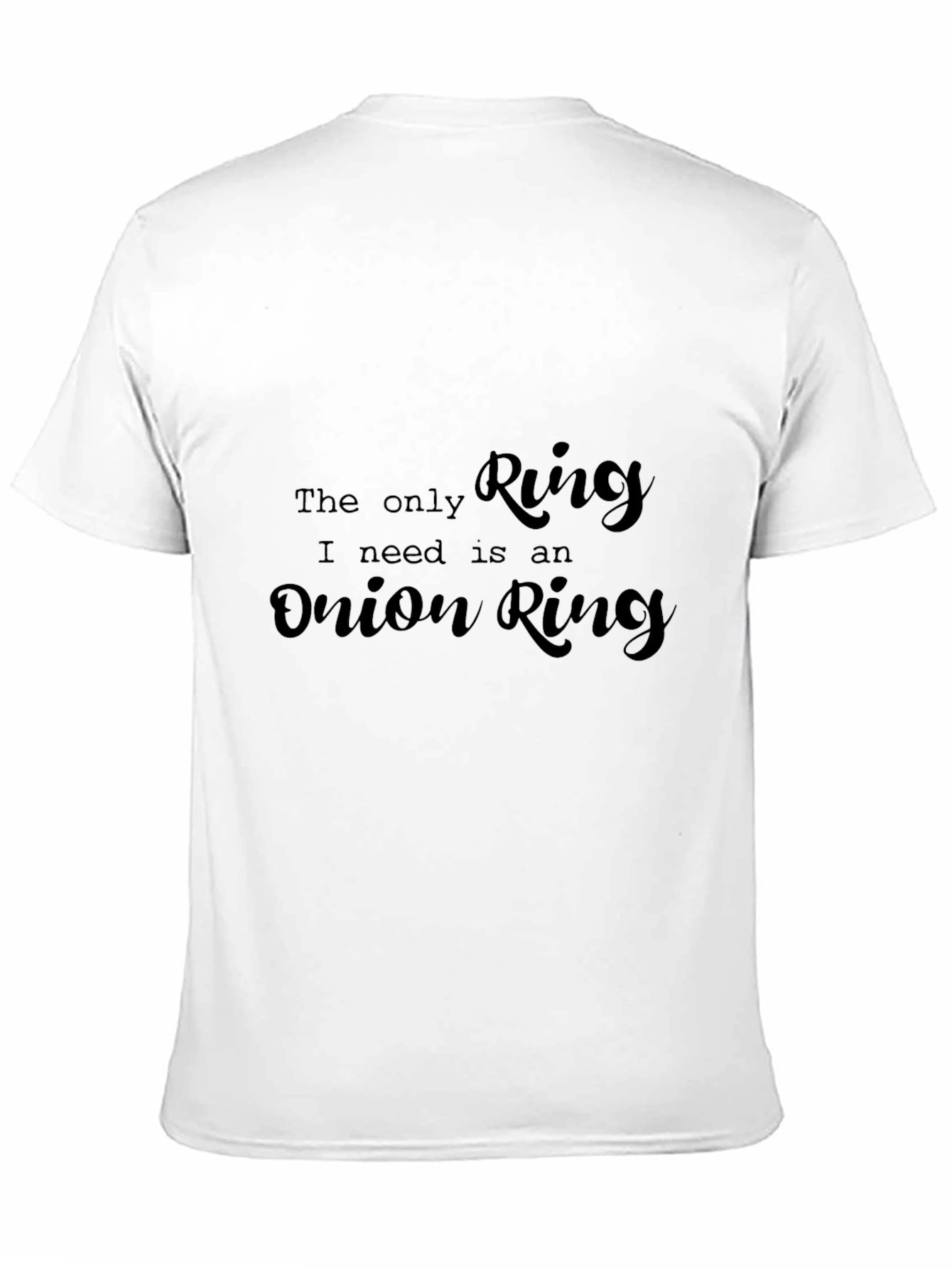 Onion Ring Humor T-Shirt