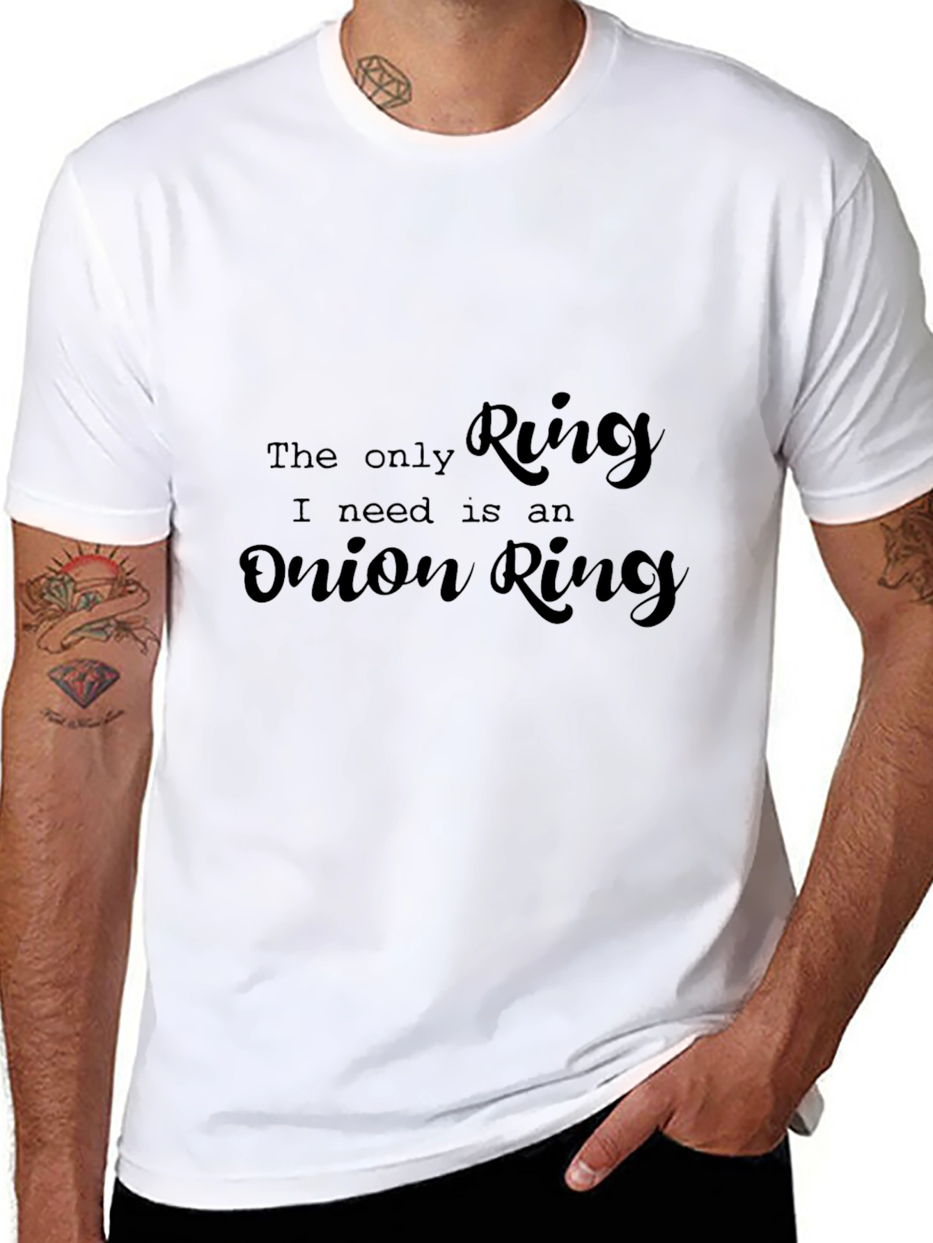 Onion Ring Humor T-Shirt