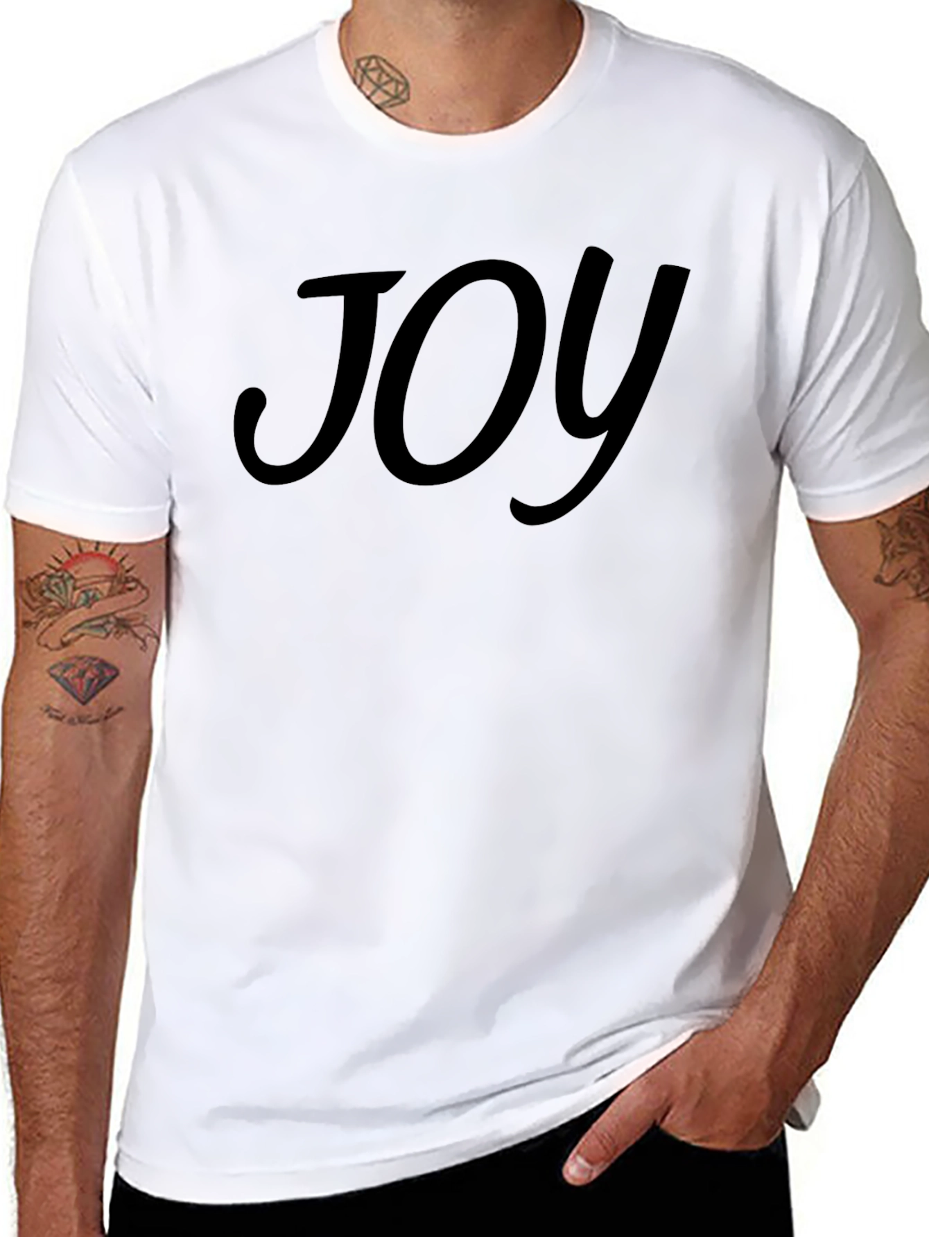 Joy Black T-Shirt