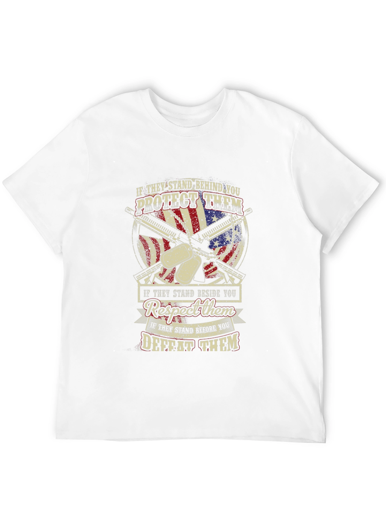 Patriotic Veteran Graphic T-Shirt