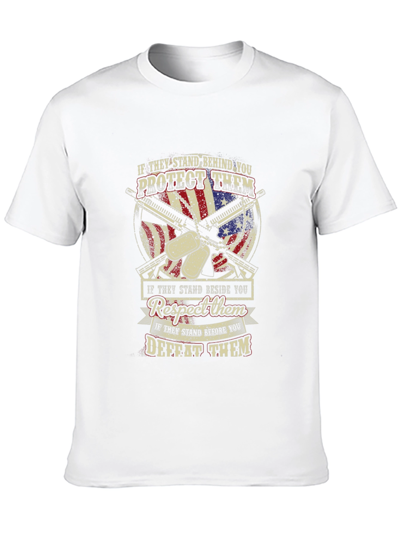 Patriotic Veteran Graphic T-Shirt