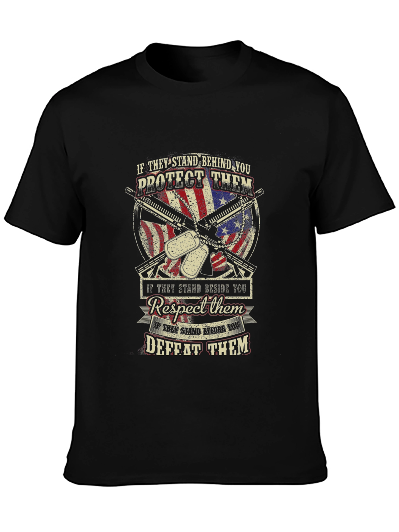 Patriotic Veteran Graphic T-Shirt