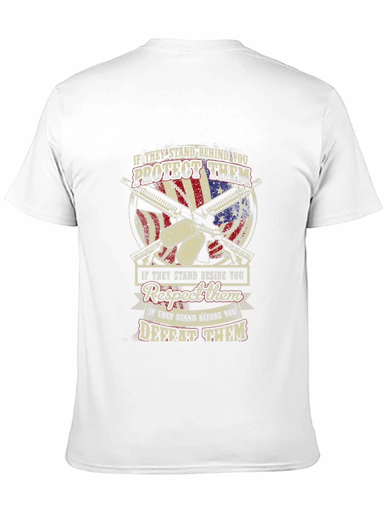 Patriotic Veteran Graphic T-Shirt