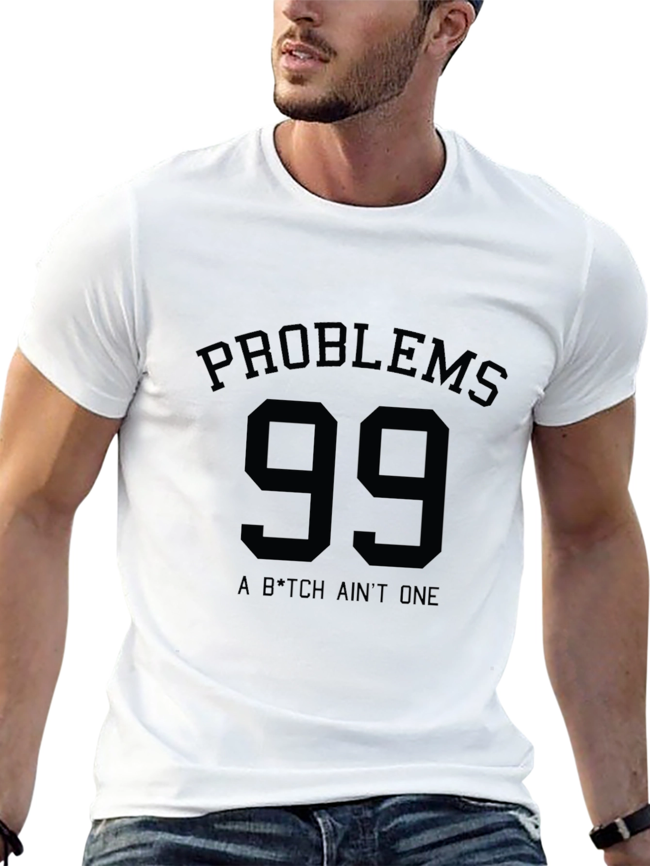 Problems 99 T-Shirt - Black Graphic Tee