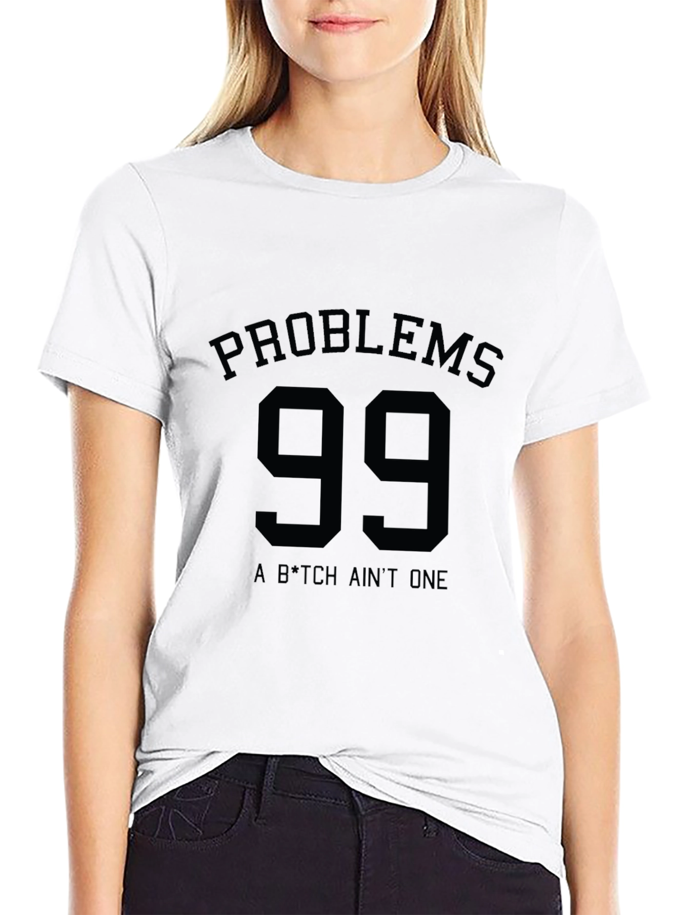 Problems 99 T-Shirt - Black Graphic Tee