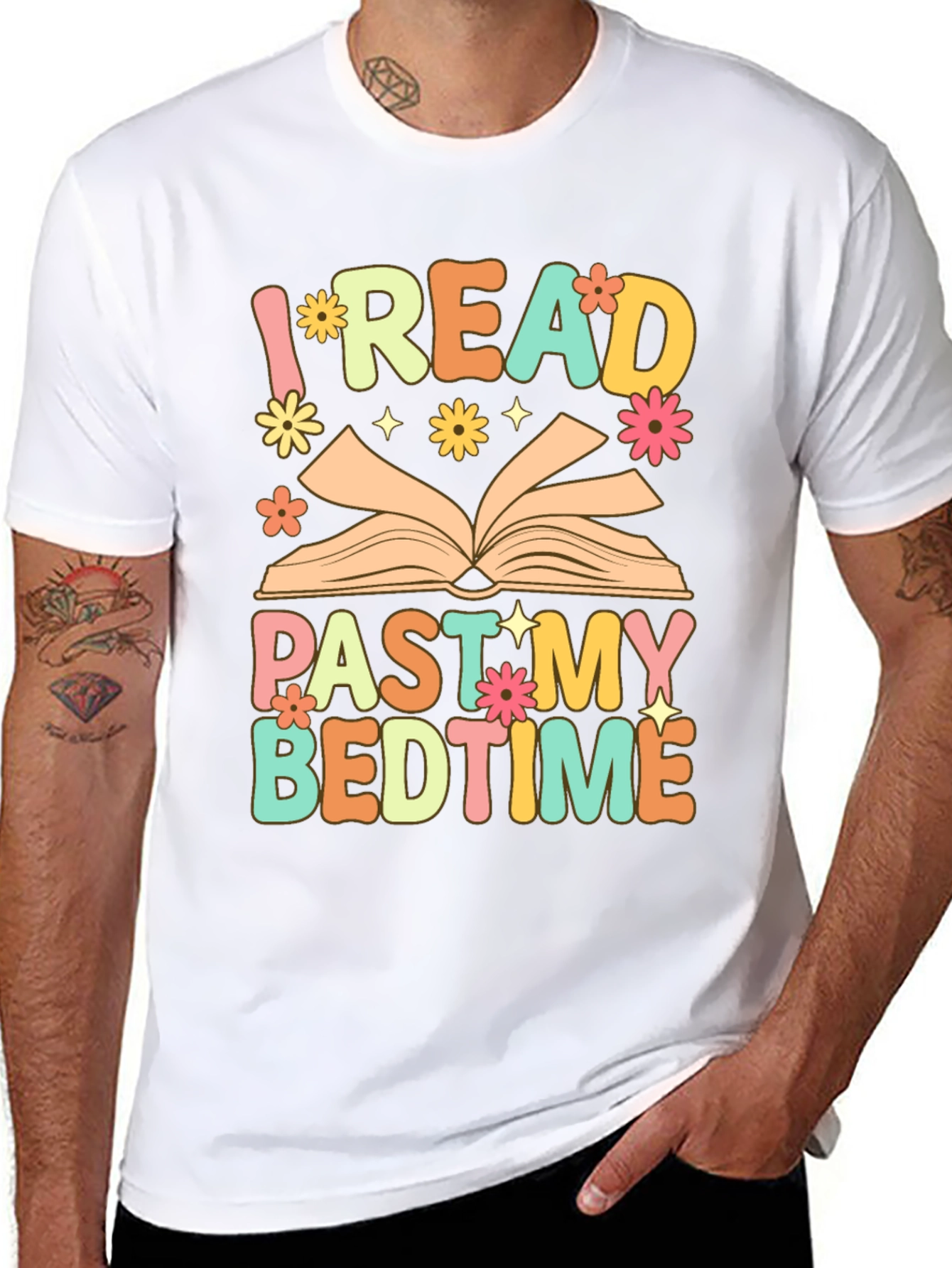 I Read Past My Bedtime Graphic Tee