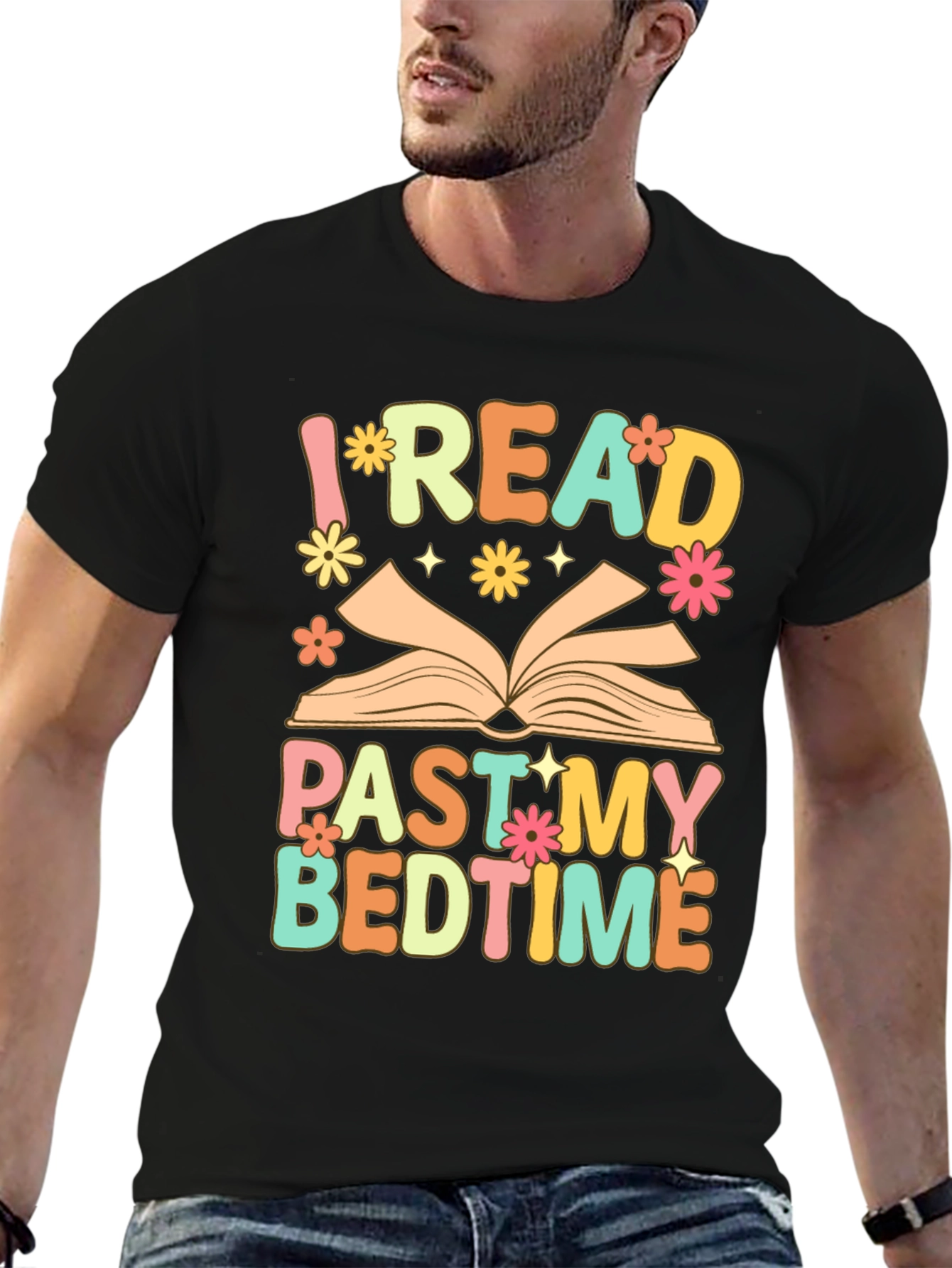 I Read Past My Bedtime Graphic Tee