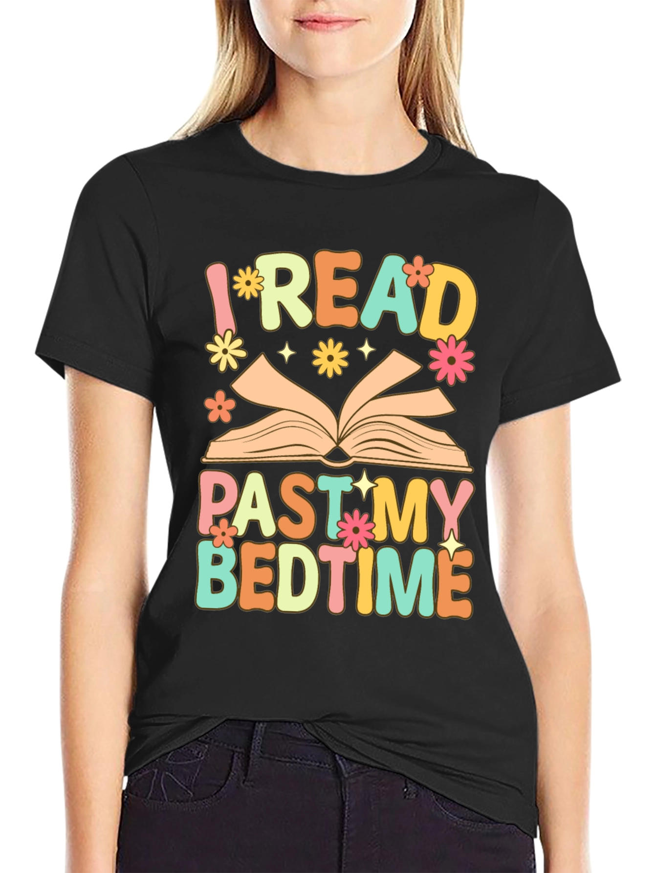 I Read Past My Bedtime Graphic Tee