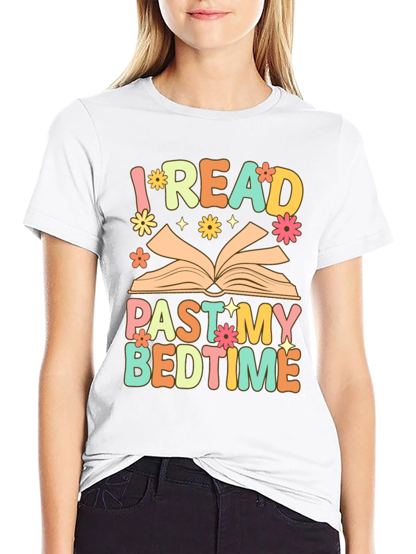 I Read Past My Bedtime Graphic Tee