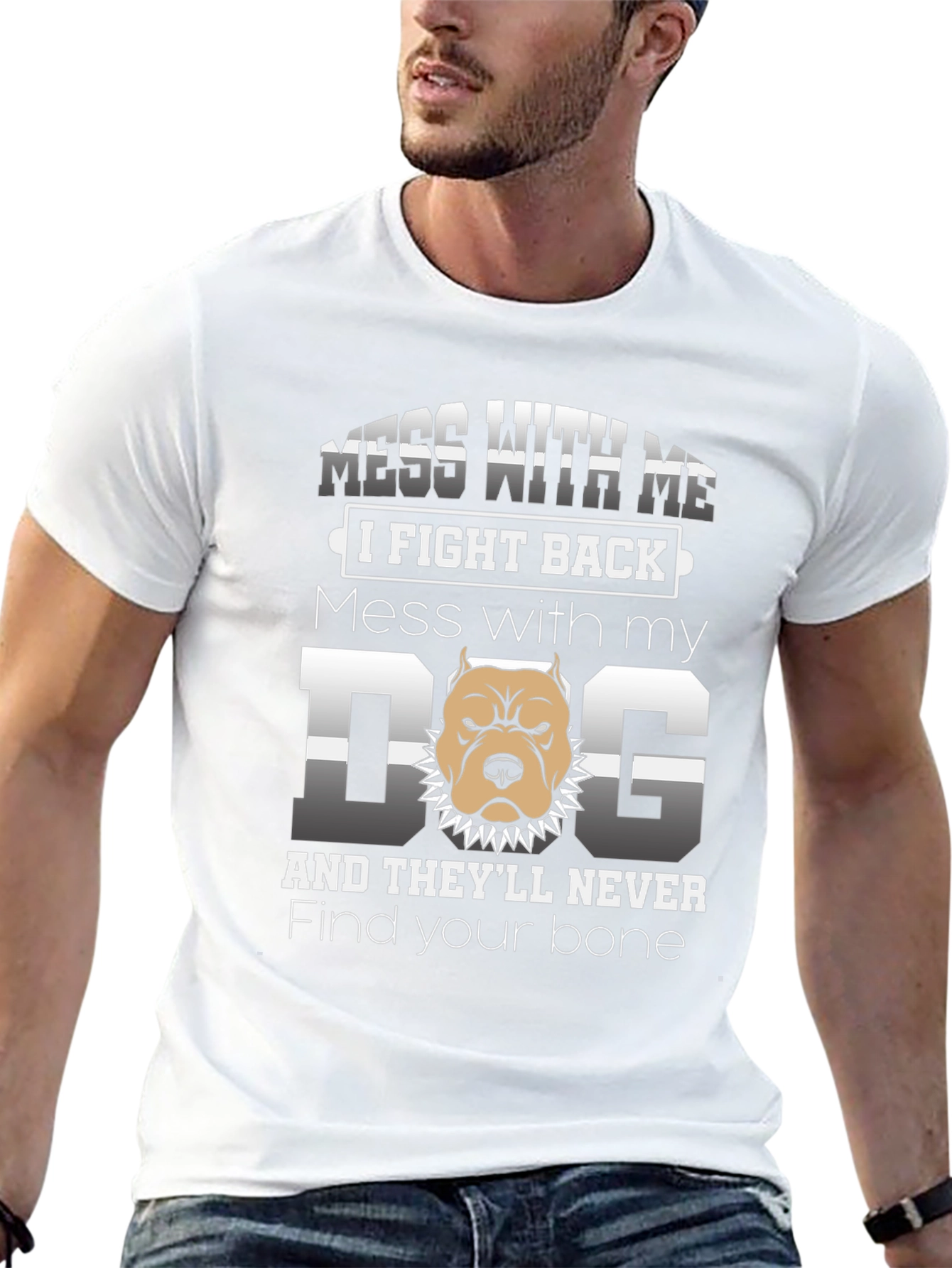 Mess With My Dog Graphic T-Shirt