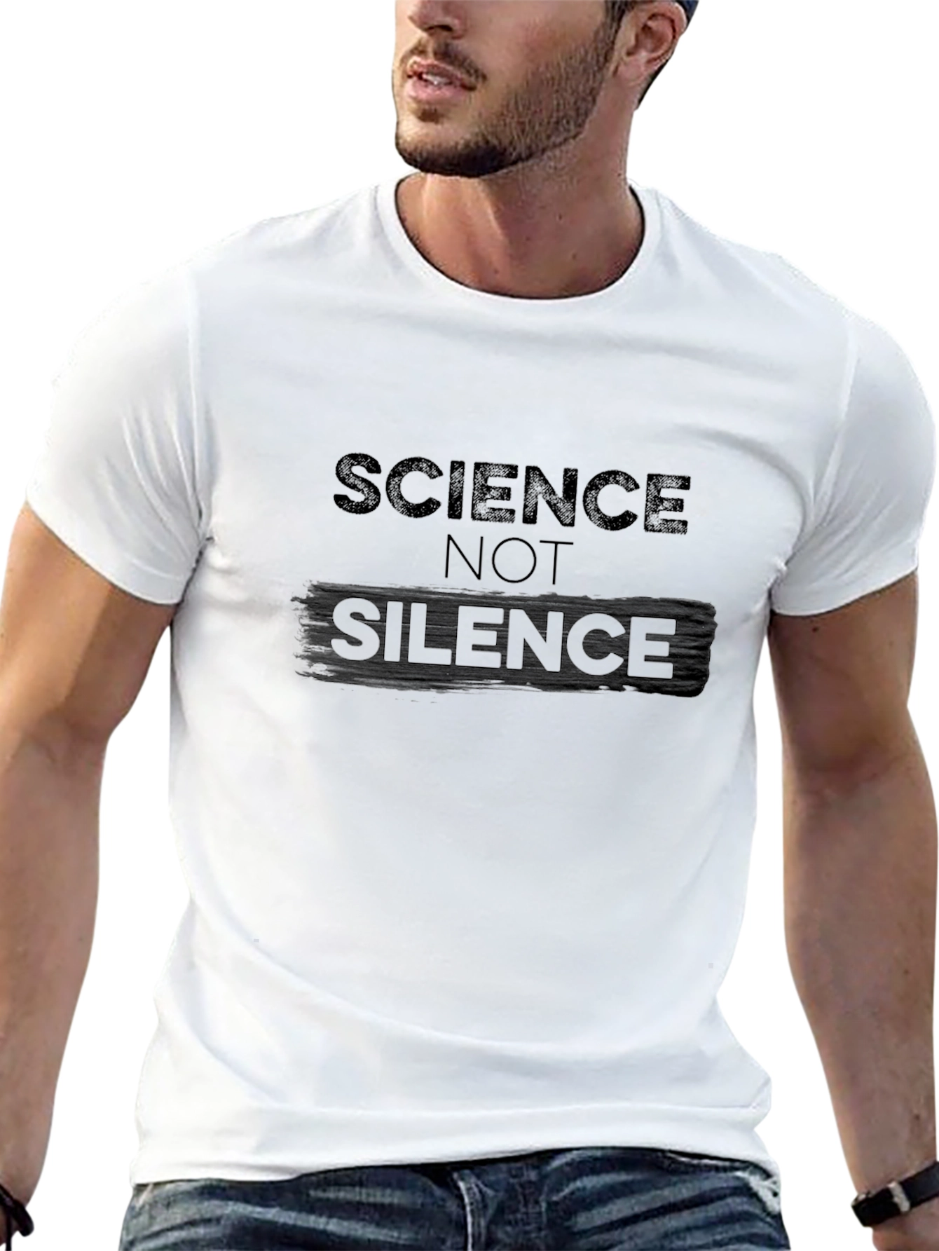 Science Not Silence Graphic Tee