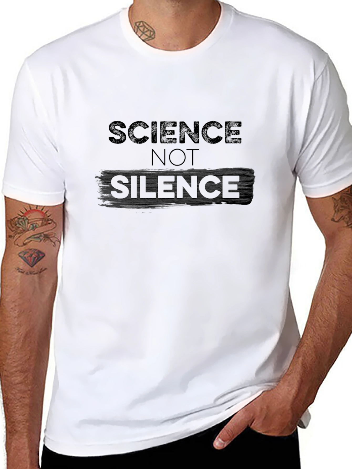 Science Not Silence Graphic Tee