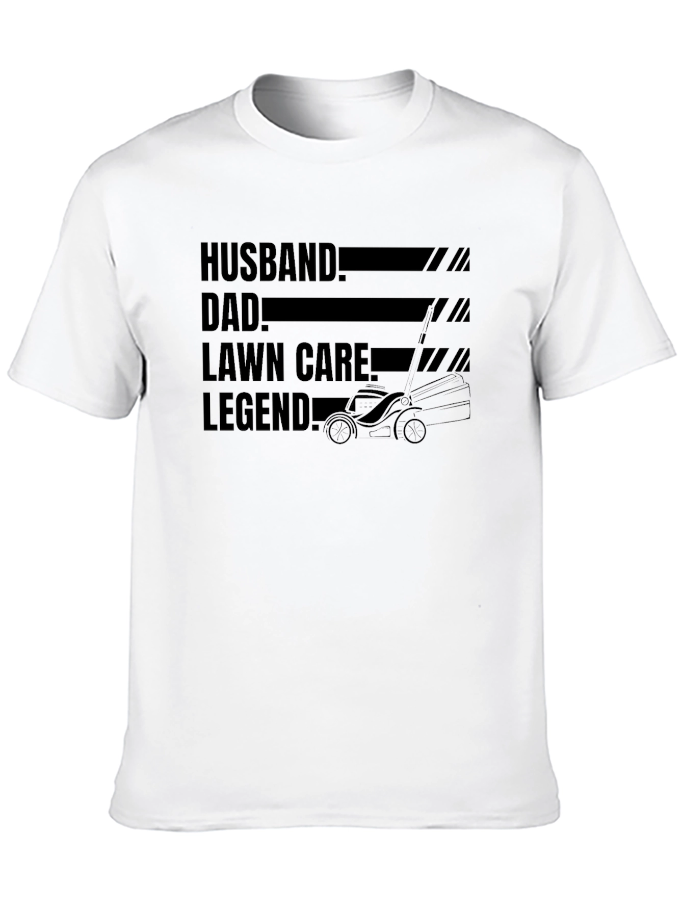 Husband Dad Lawn Care Legend T-Shirt